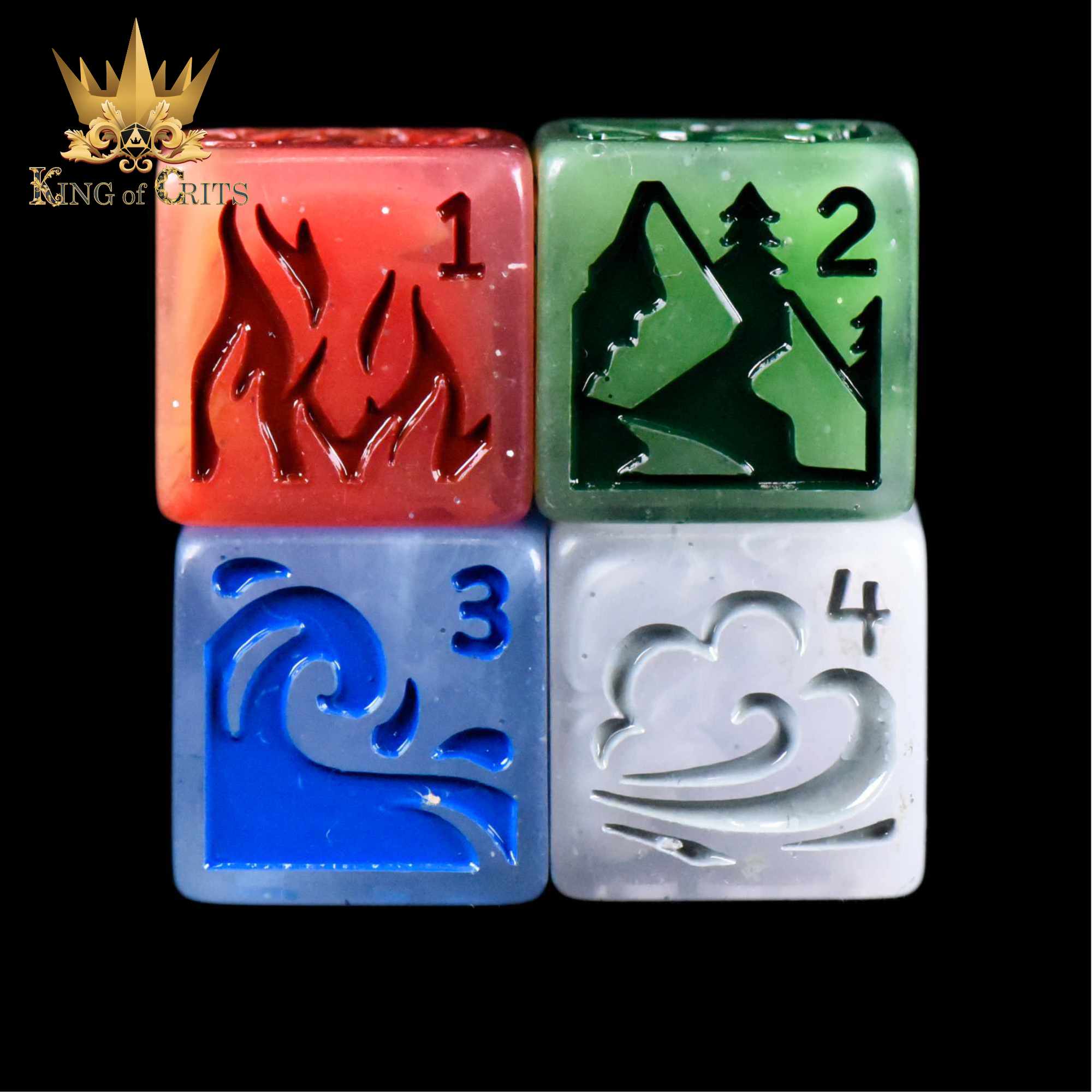 Forces of Nature 4D6 Set