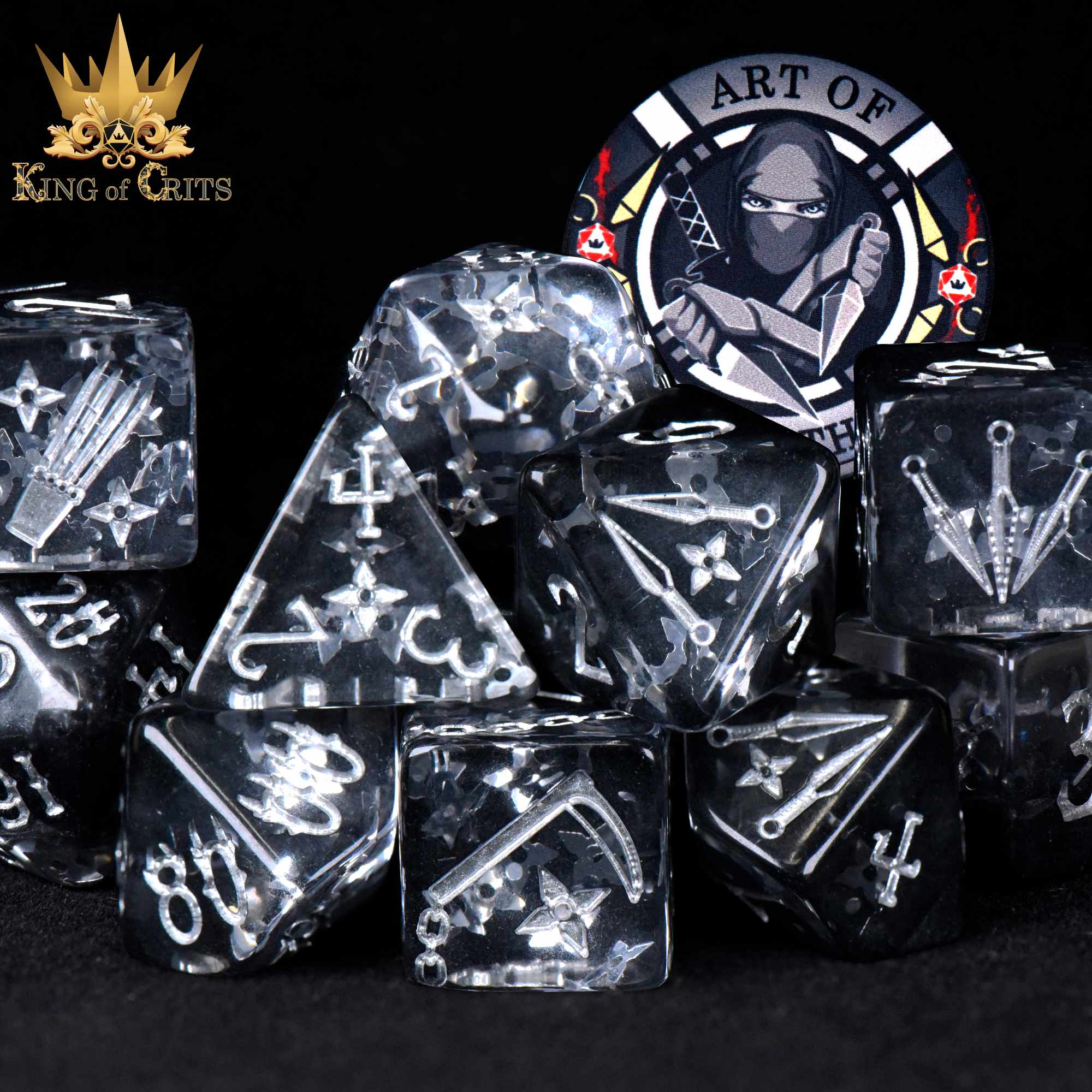 Art of Stealth - 11 Dice Set