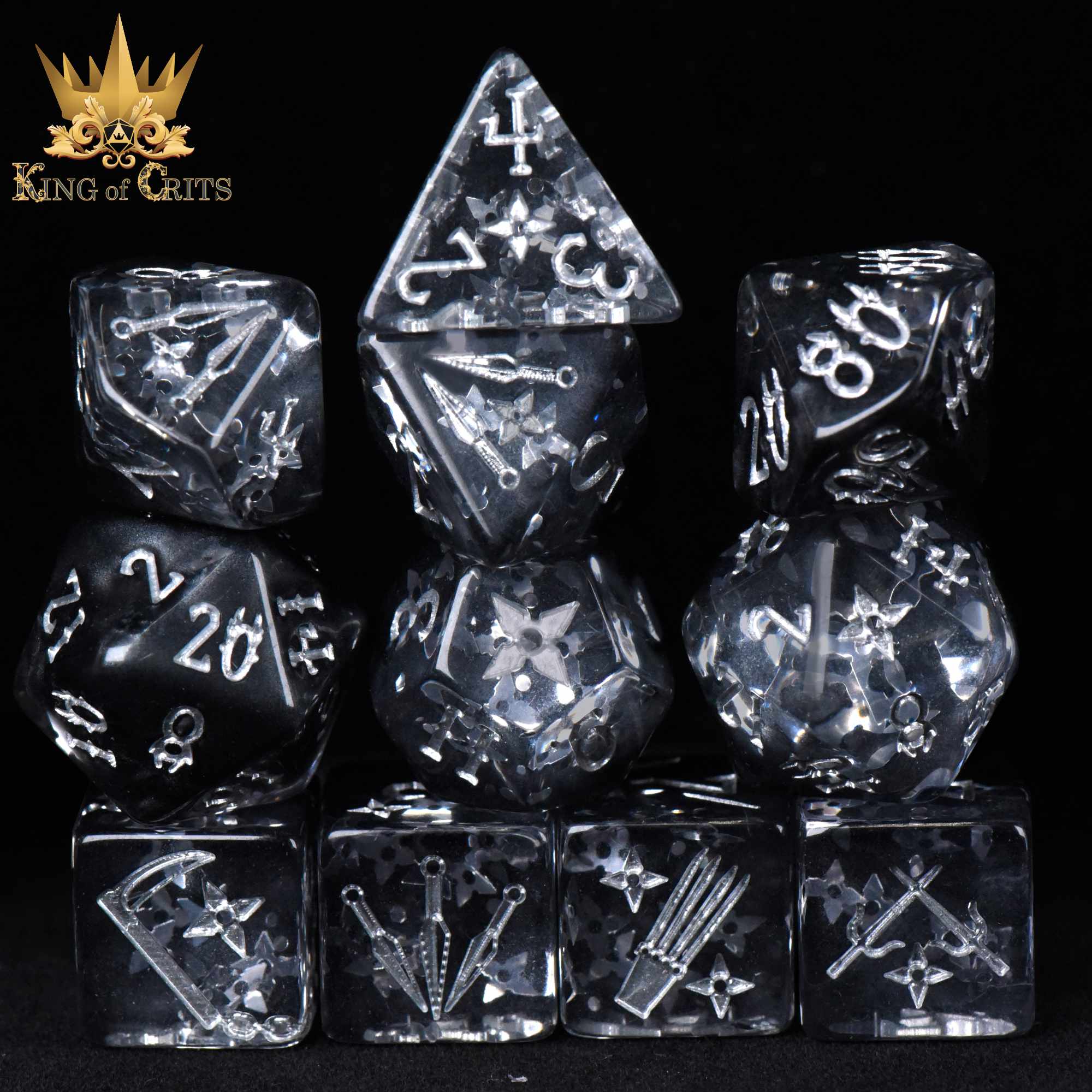 Art of Stealth - 11 Dice Set
