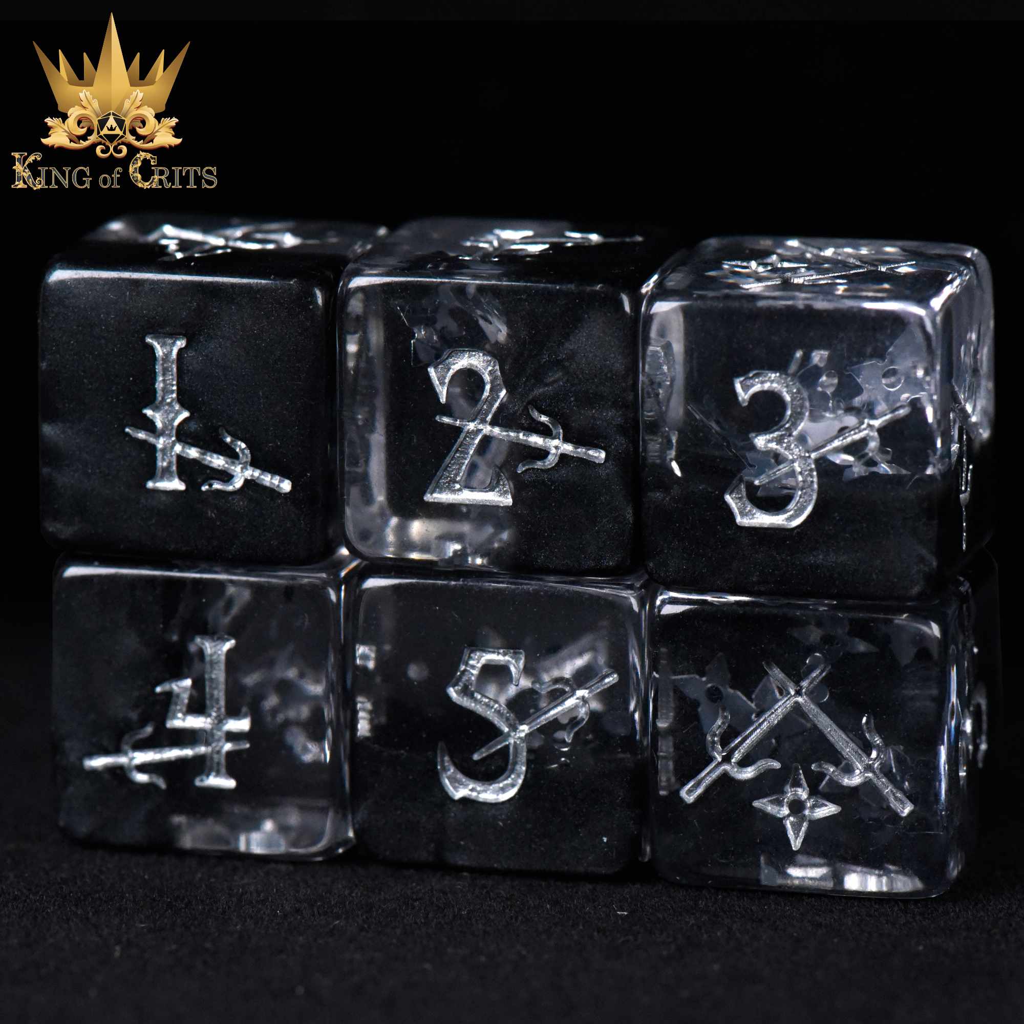Art of Stealth - 11 Dice Set