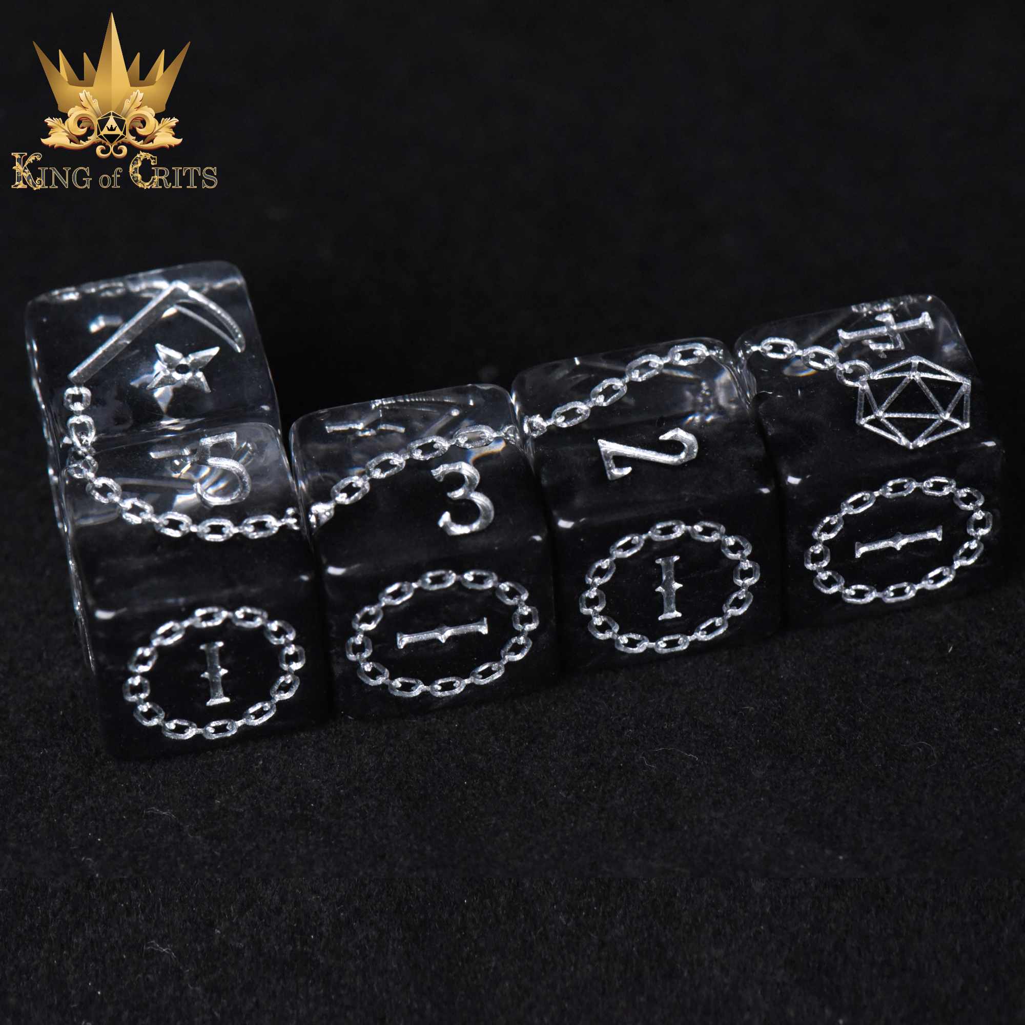 Art of Stealth - 11 Dice Set