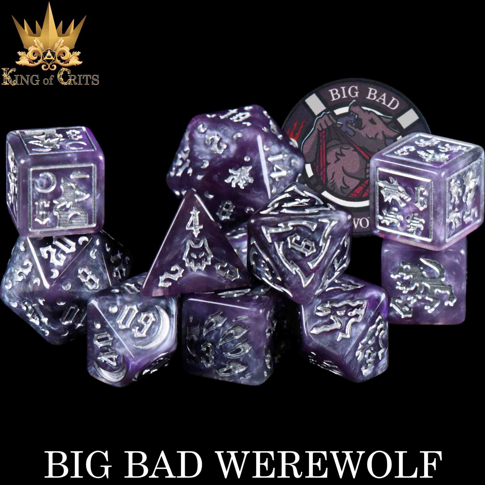 Big Bad Werewolf - 11 Dice Set