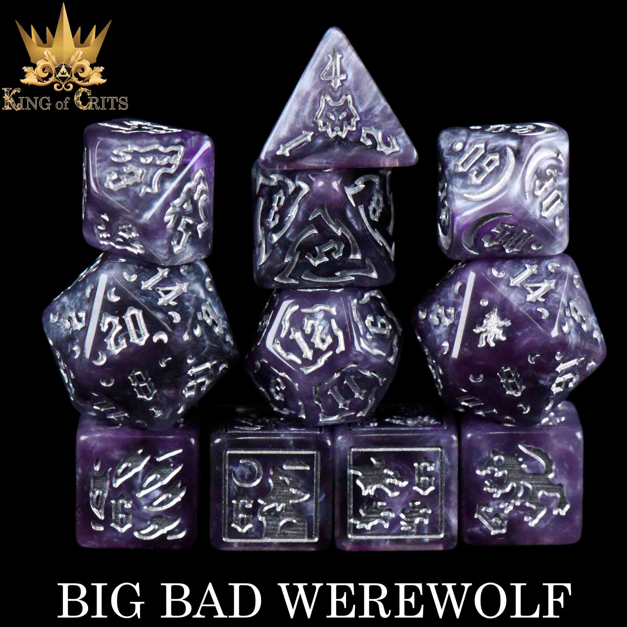 Big Bad Werewolf - 11 Dice Set