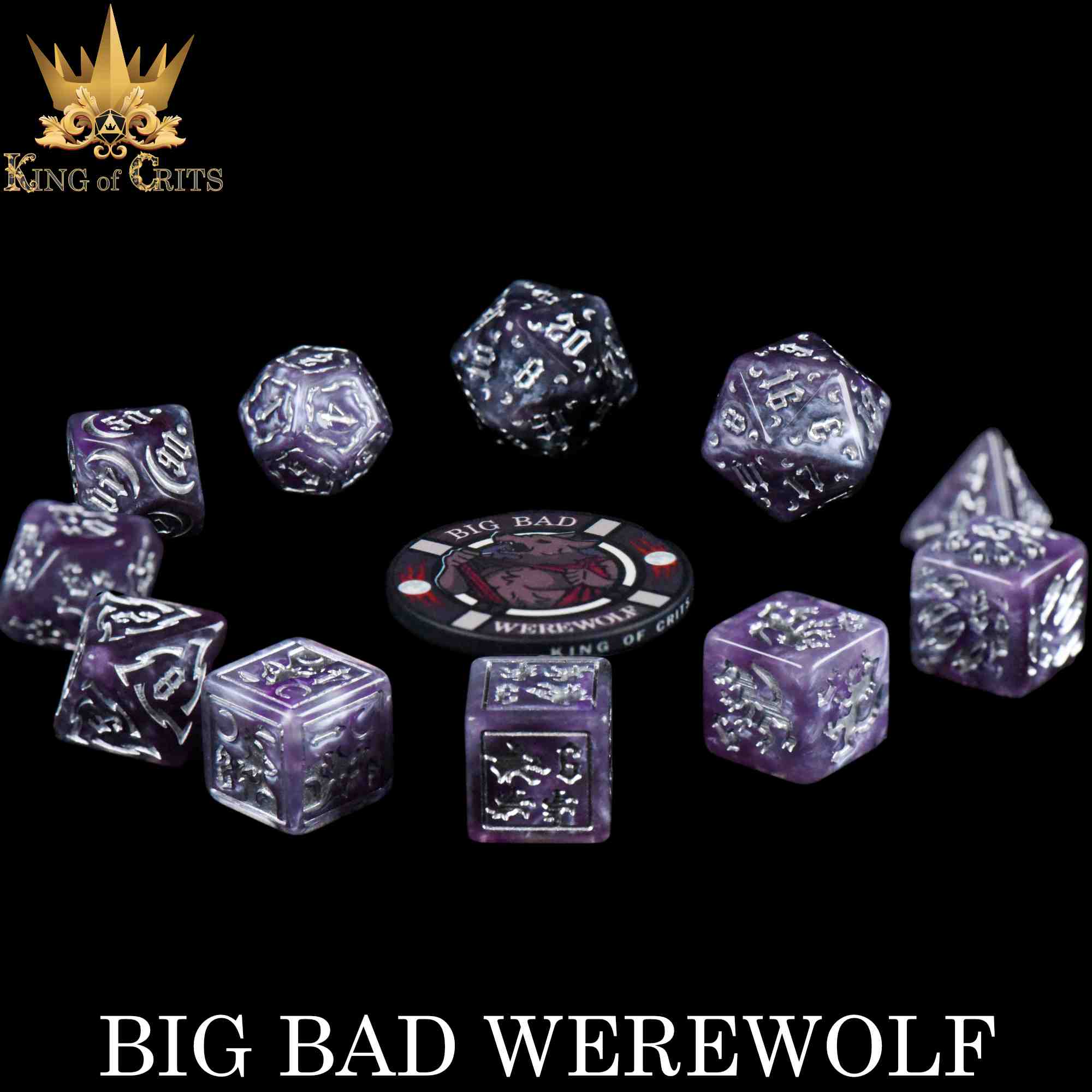 Big Bad Werewolf - 11 Dice Set
