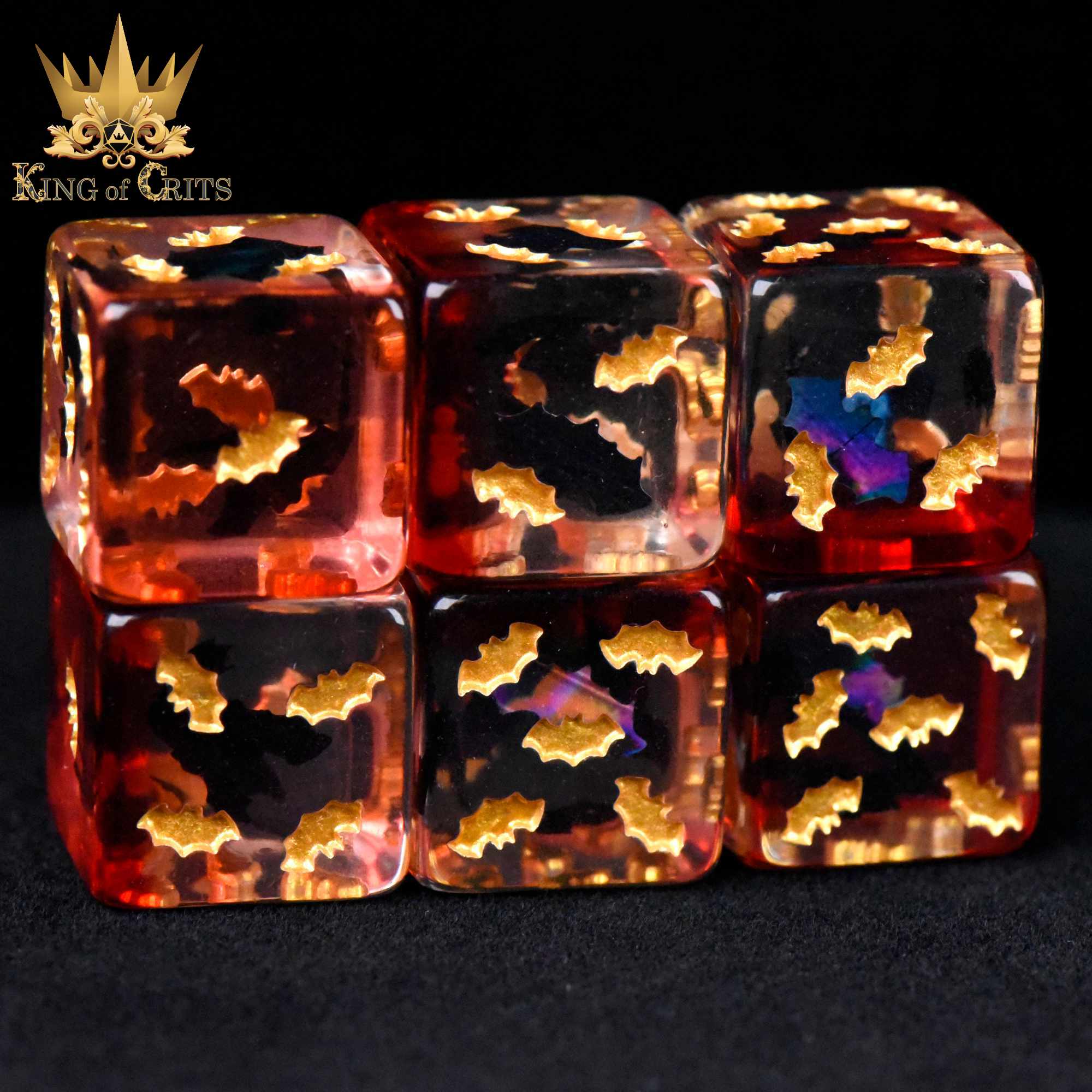 Blood Bats & Beyond - 11 Dice Set