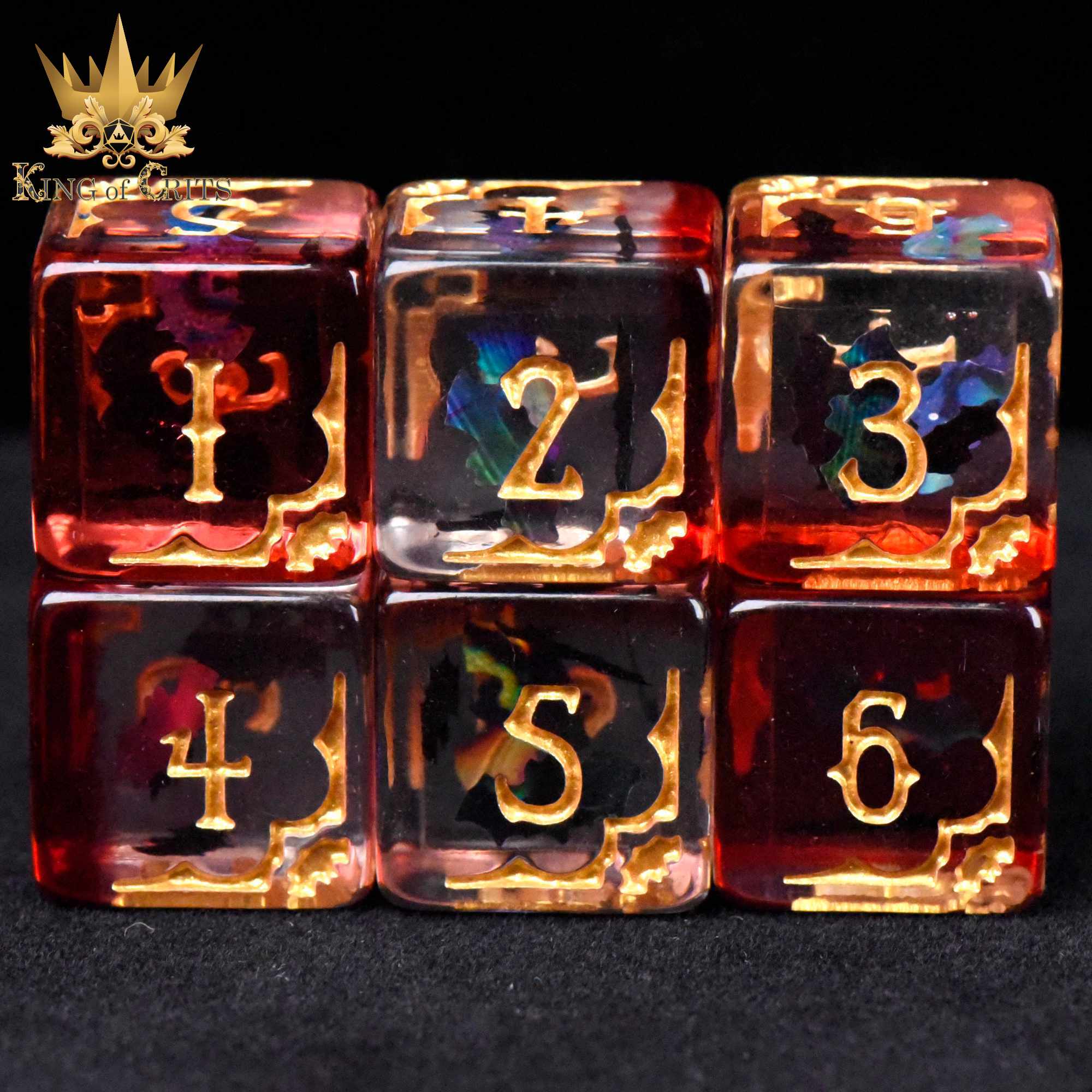 Blood Bats & Beyond - 11 Dice Set