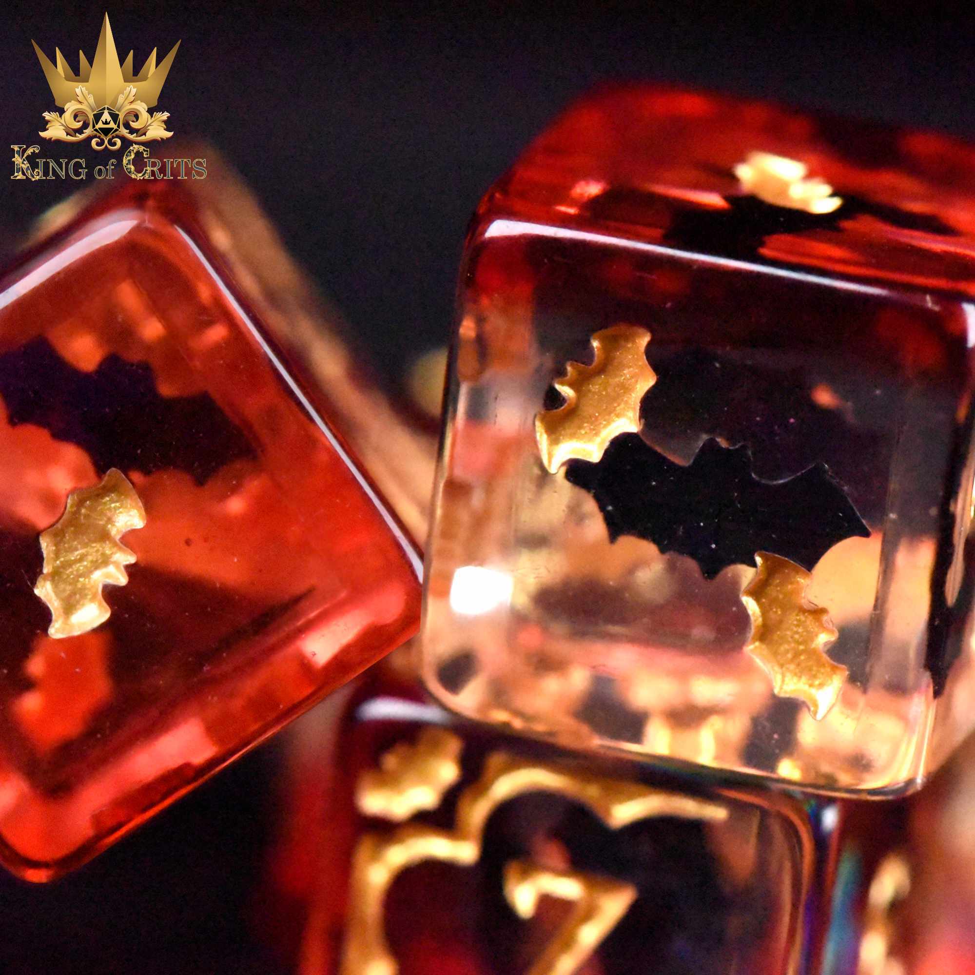 Blood Bats & Beyond - 11 Dice Set
