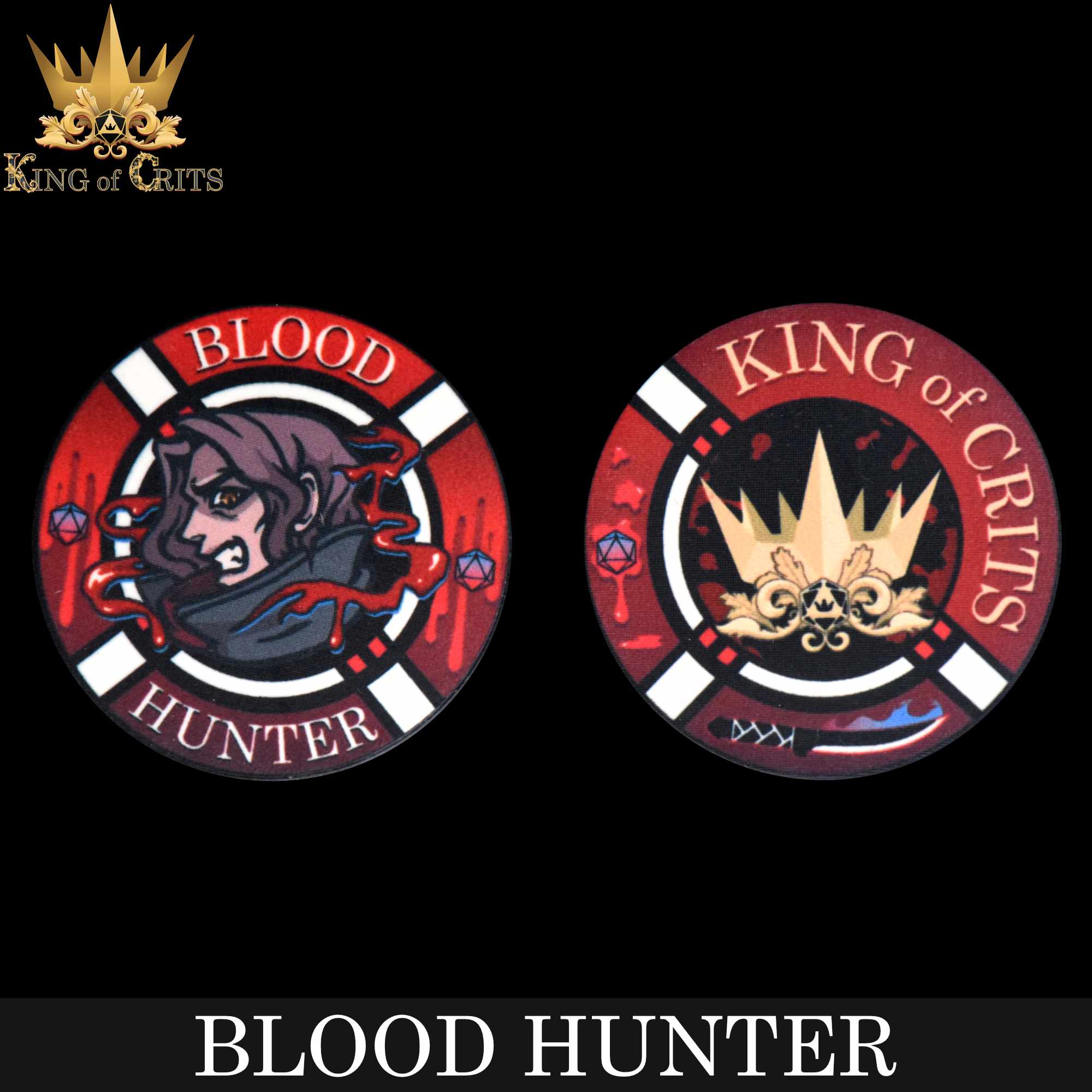 Blood Hunter - 12 Dice Set