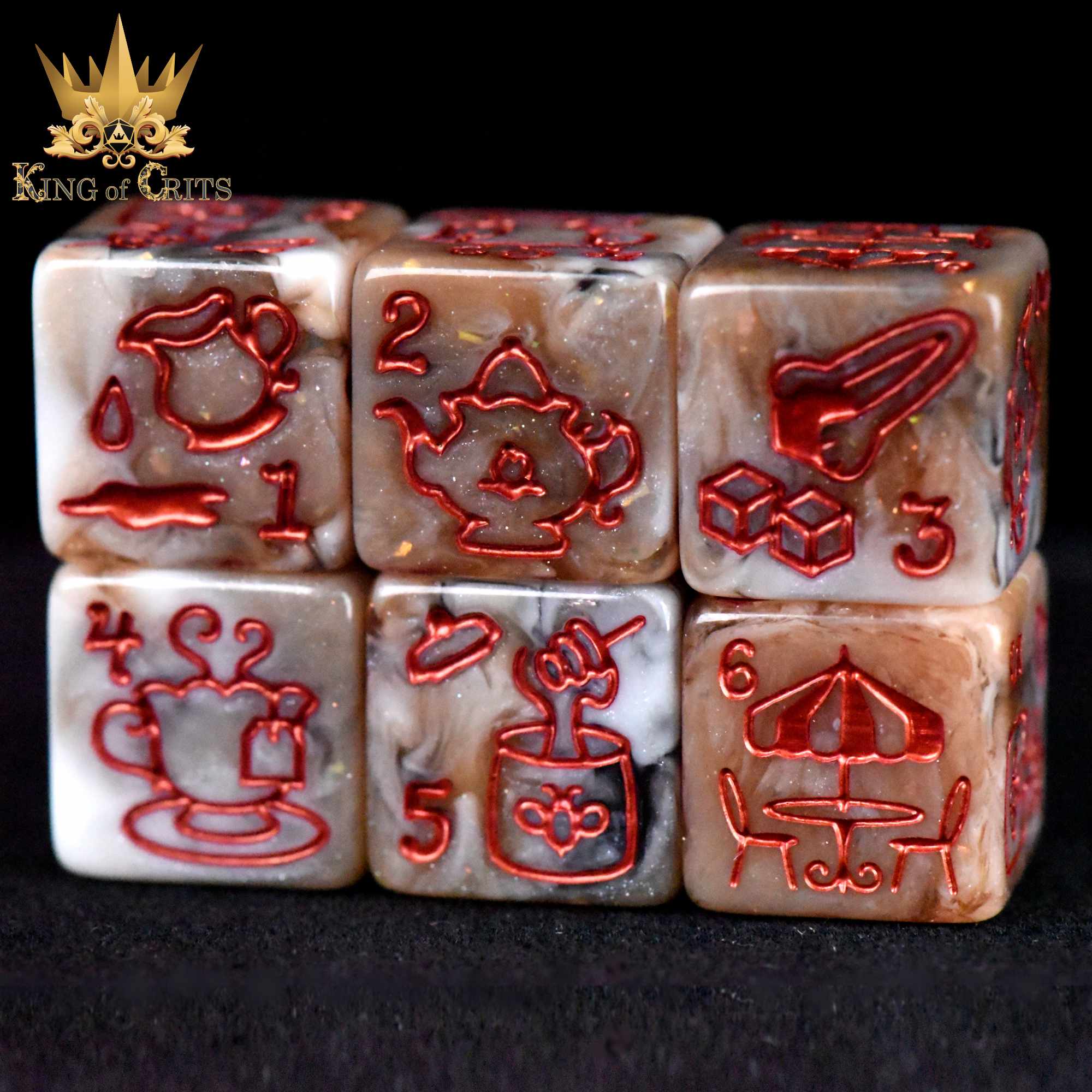 Cafe Latte - 11 Dice Set