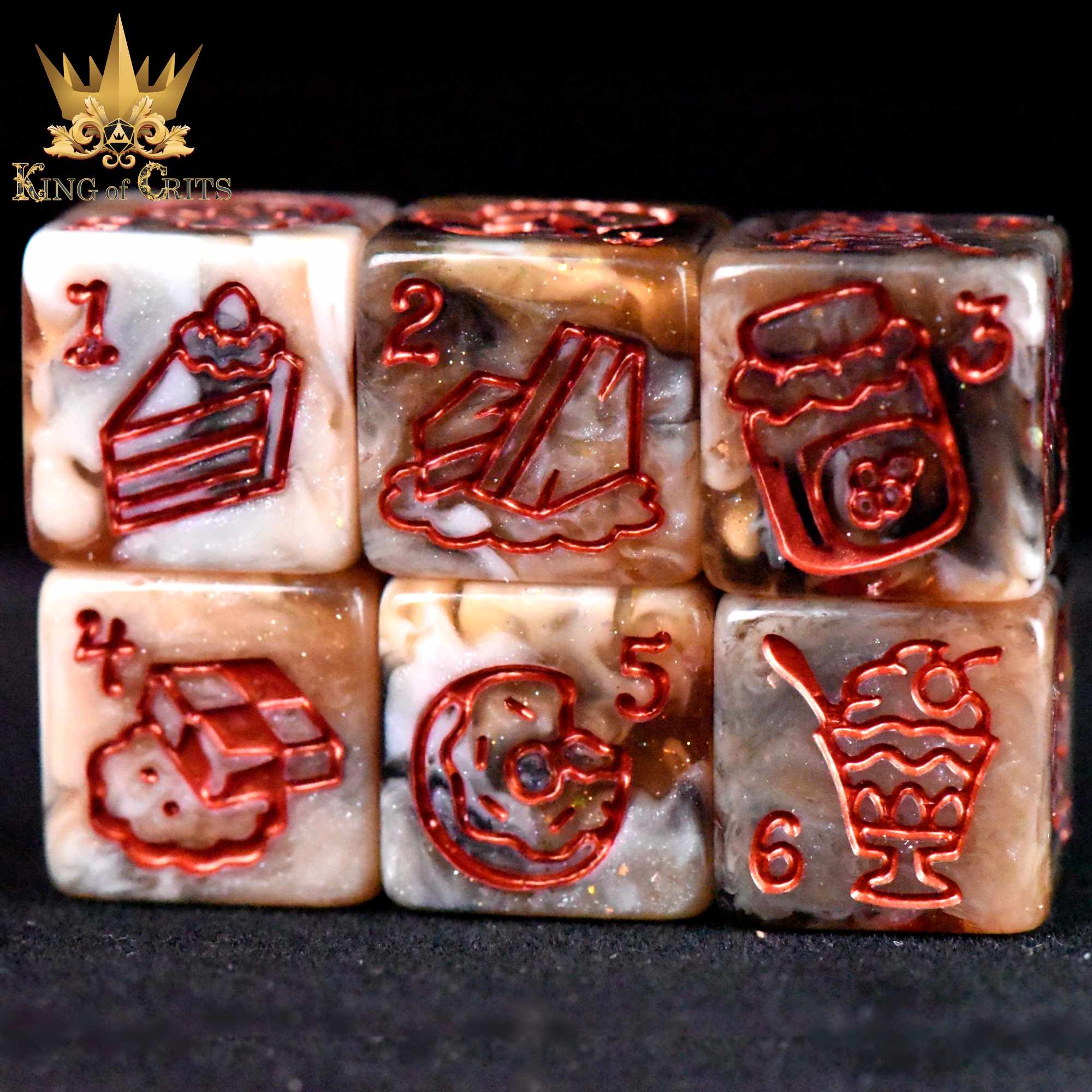 Cafe Latte - 11 Dice Set