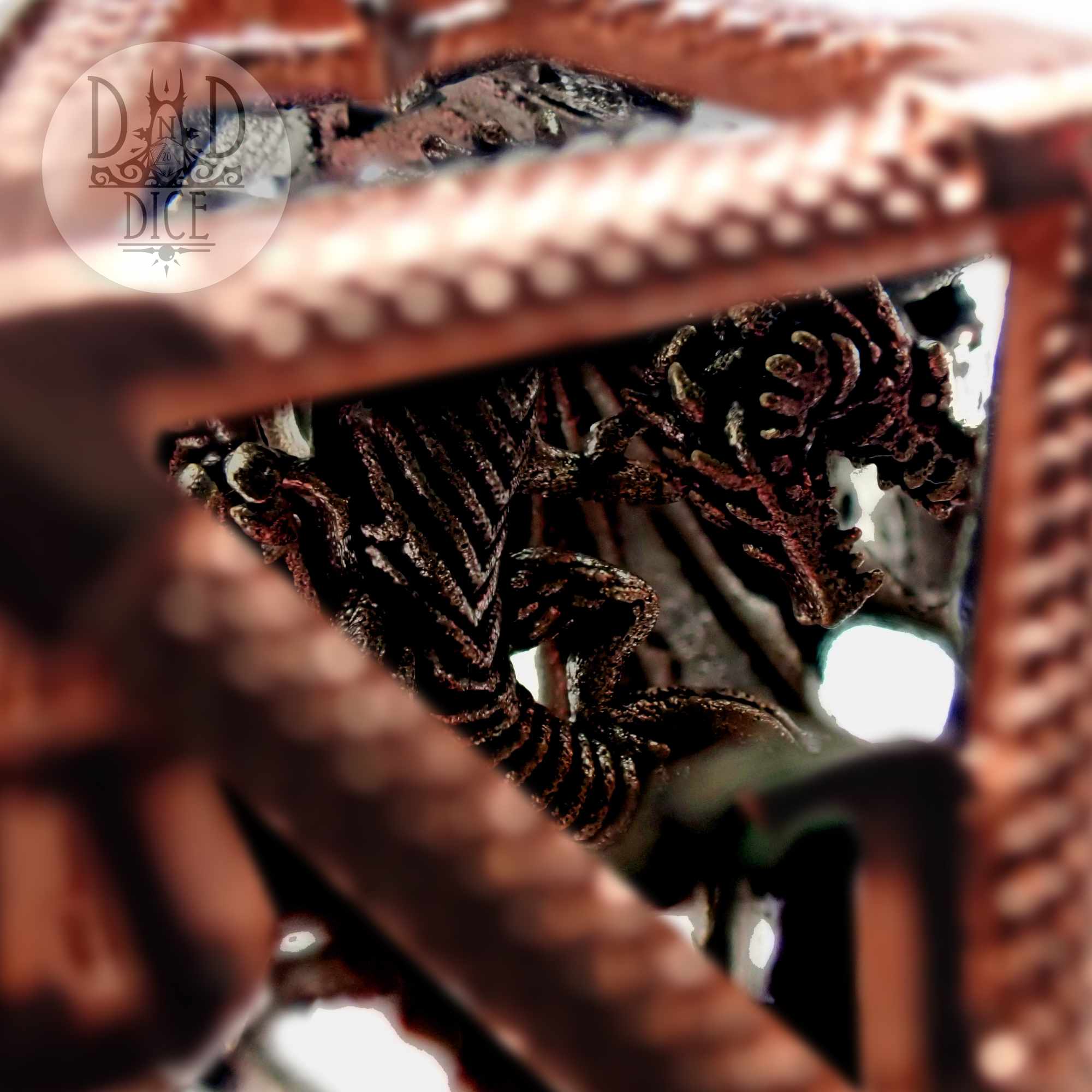 Caged Dragon D20 - 6 Colors