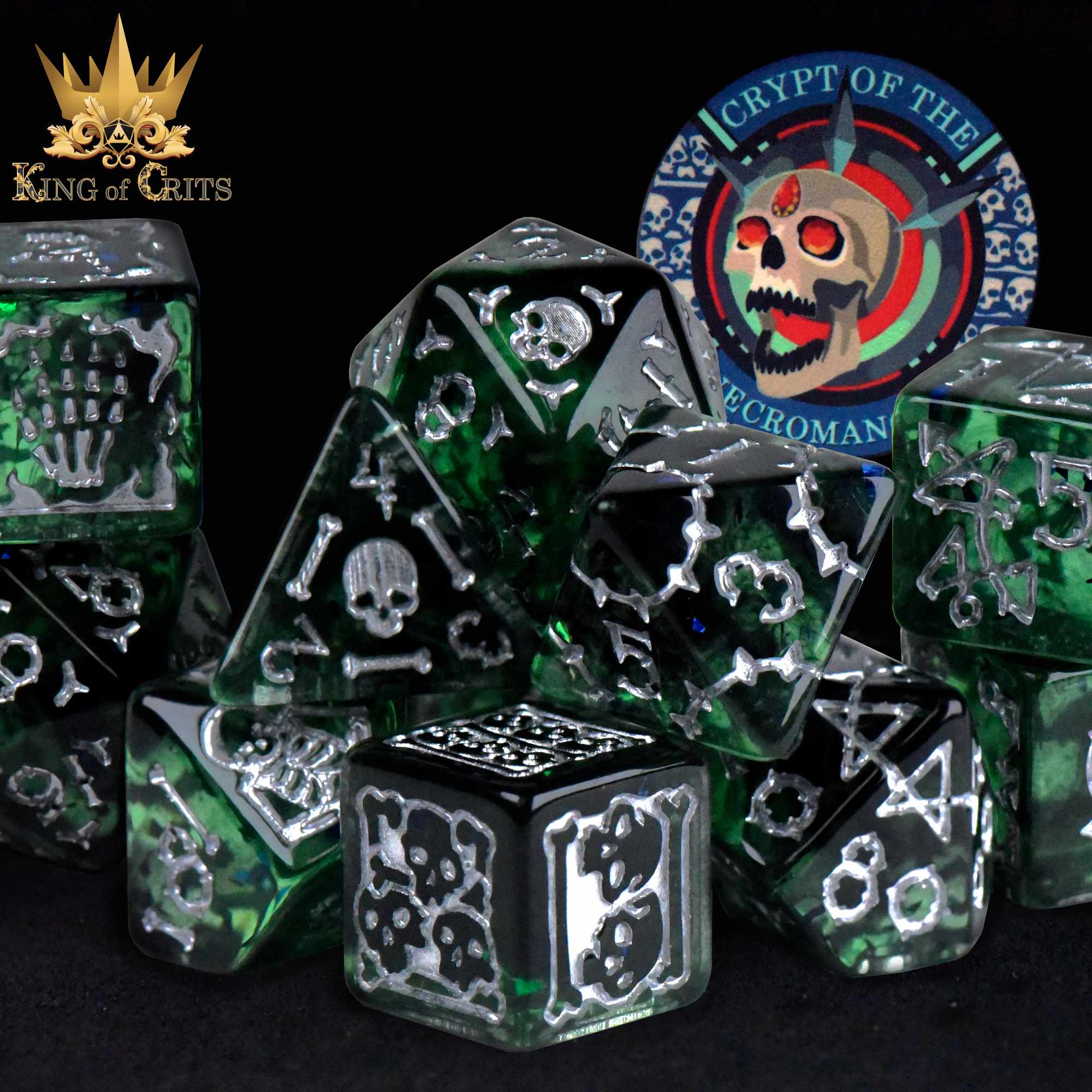 Crypt of the Necromancer - 11 Dice Set