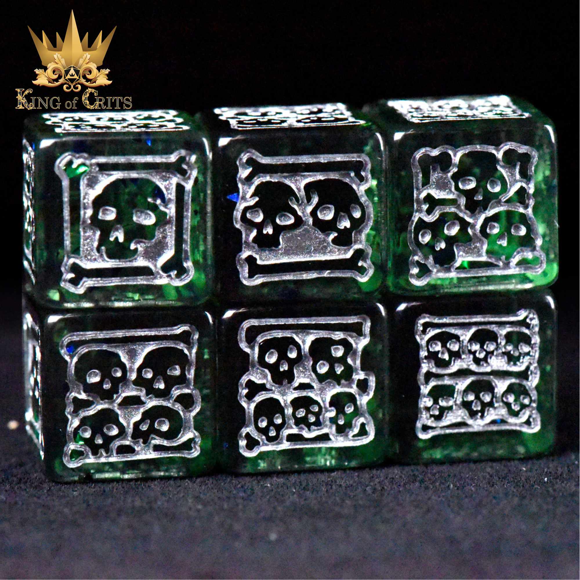 Crypt of the Necromancer - 11 Dice Set