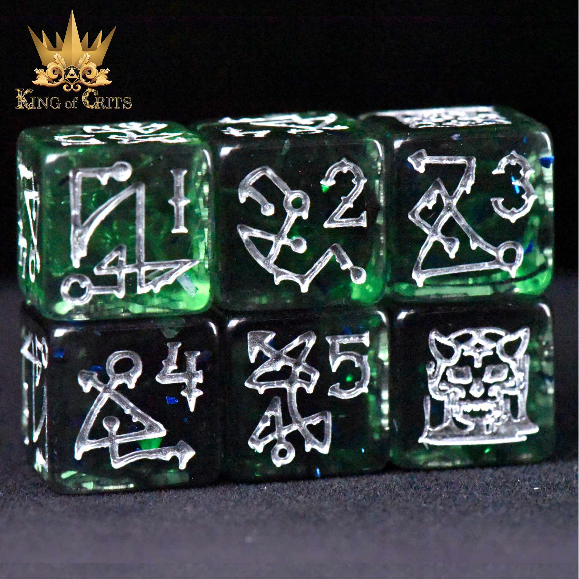 Crypt of the Necromancer - 11 Dice Set