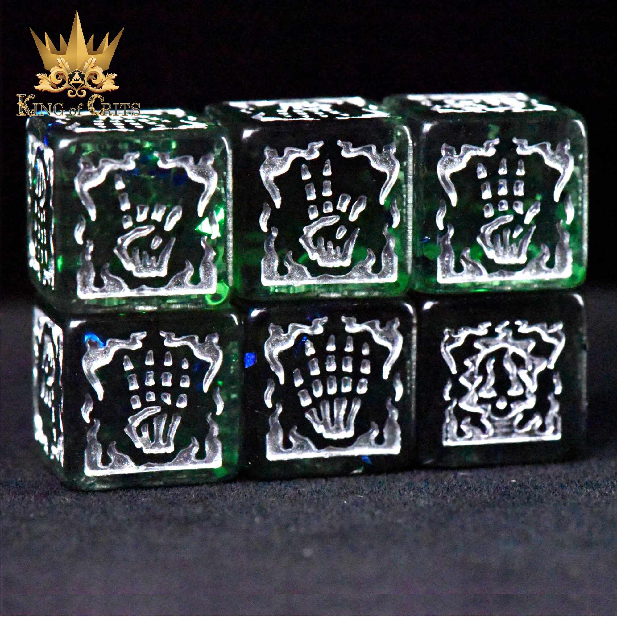 Crypt of the Necromancer - 11 Dice Set