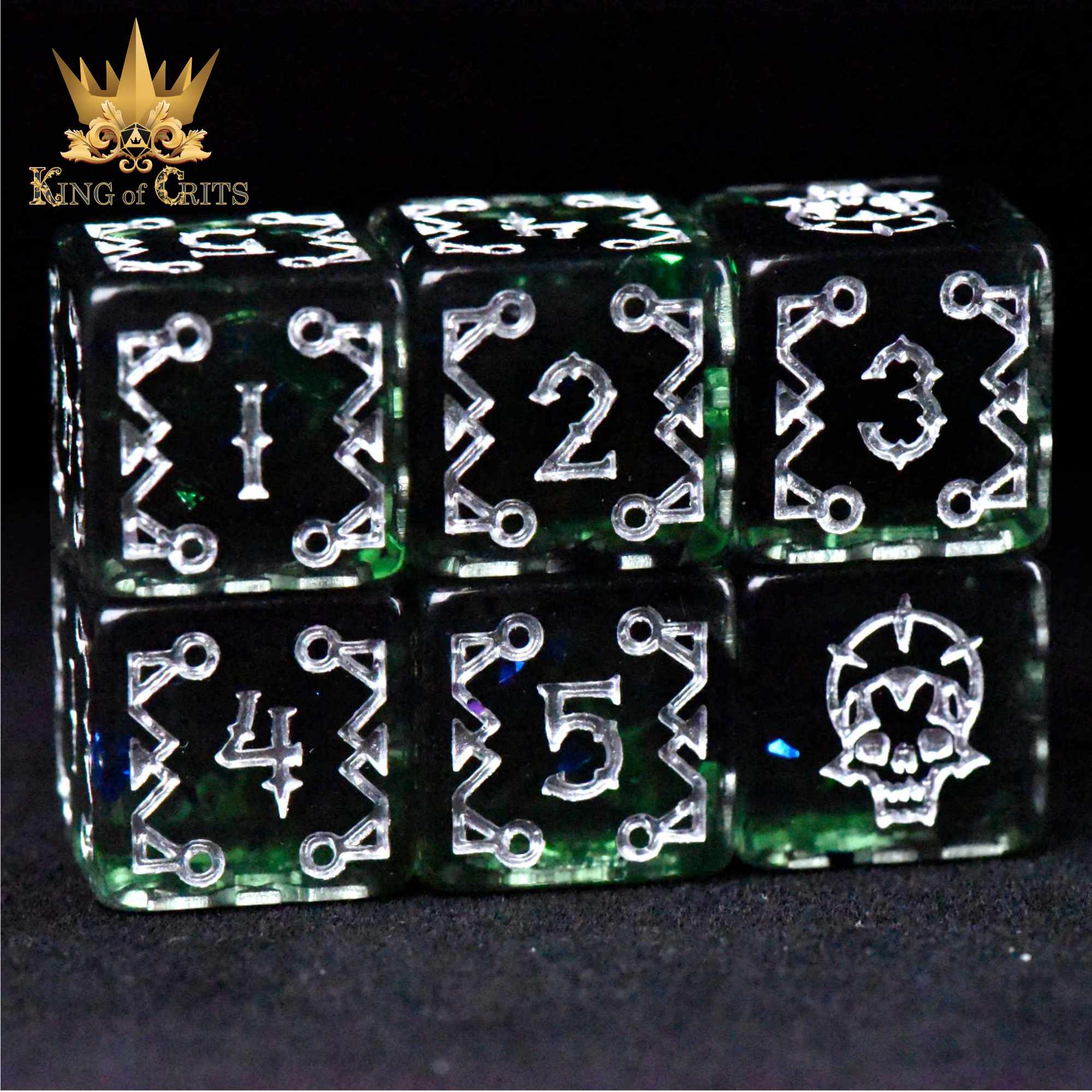 Crypt of the Necromancer - 11 Dice Set