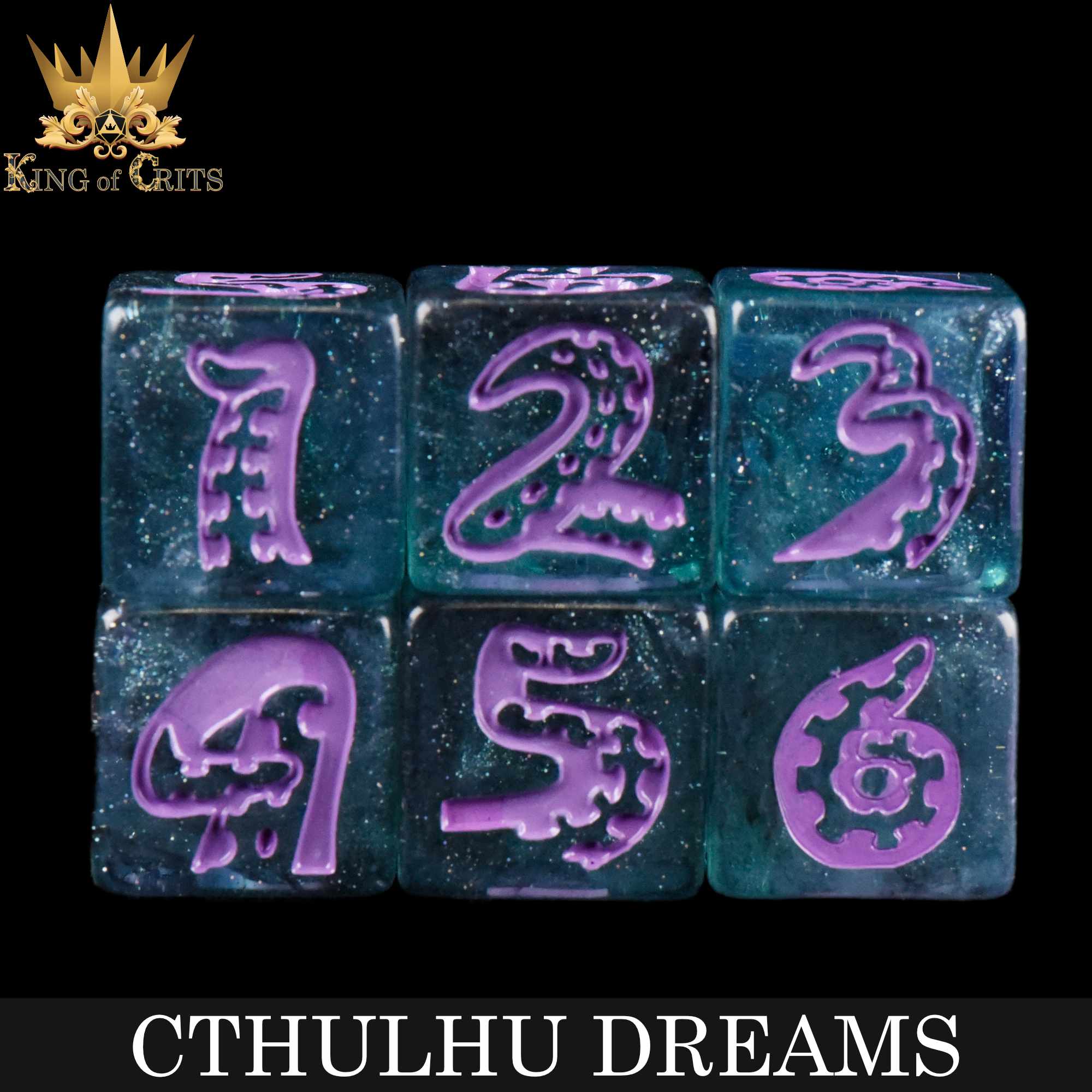 Cthulhu Dreams - 11 Dice Set