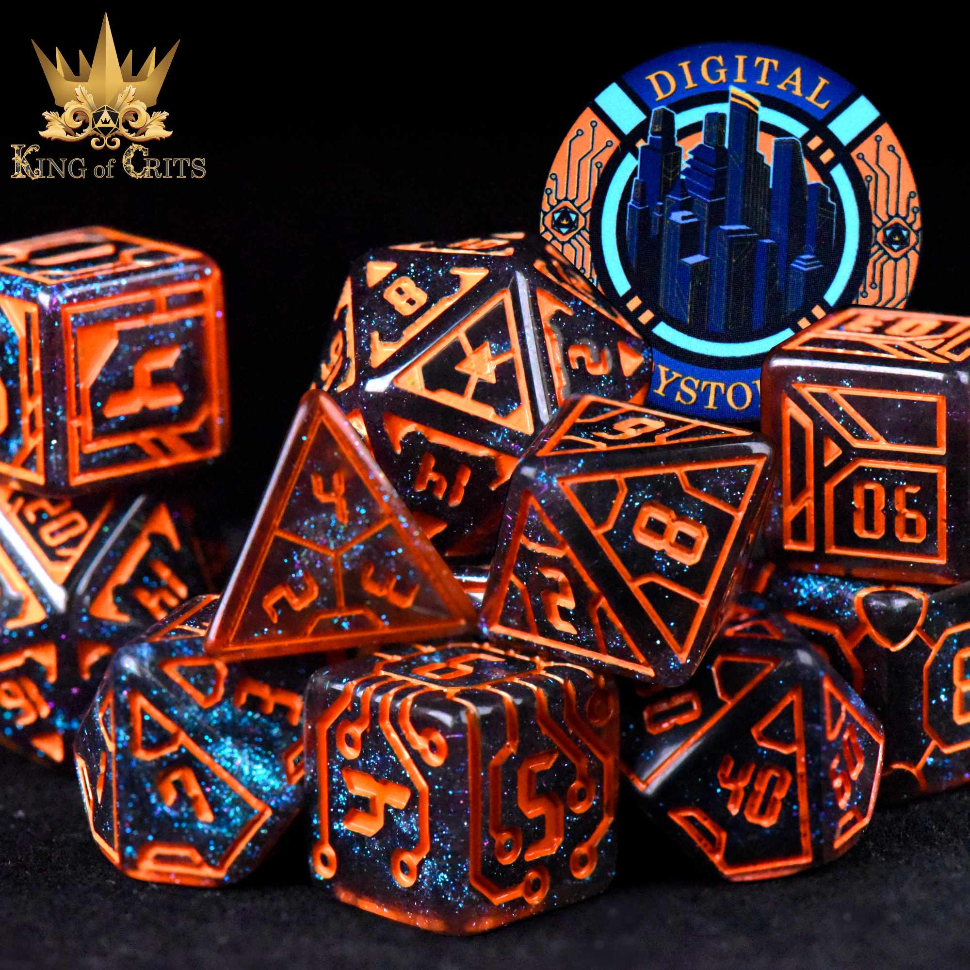 Digital Dystopia - 11 Dice Set