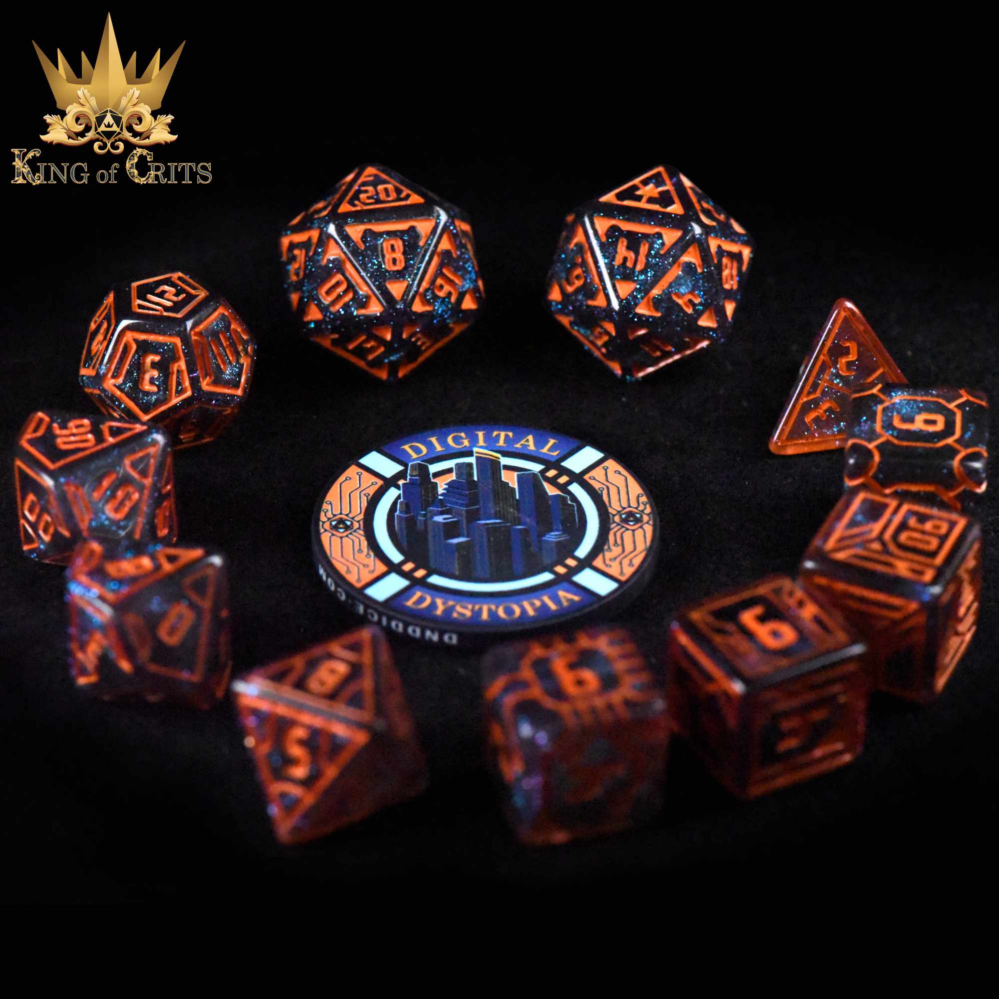 Digital Dystopia - 11 Dice Set