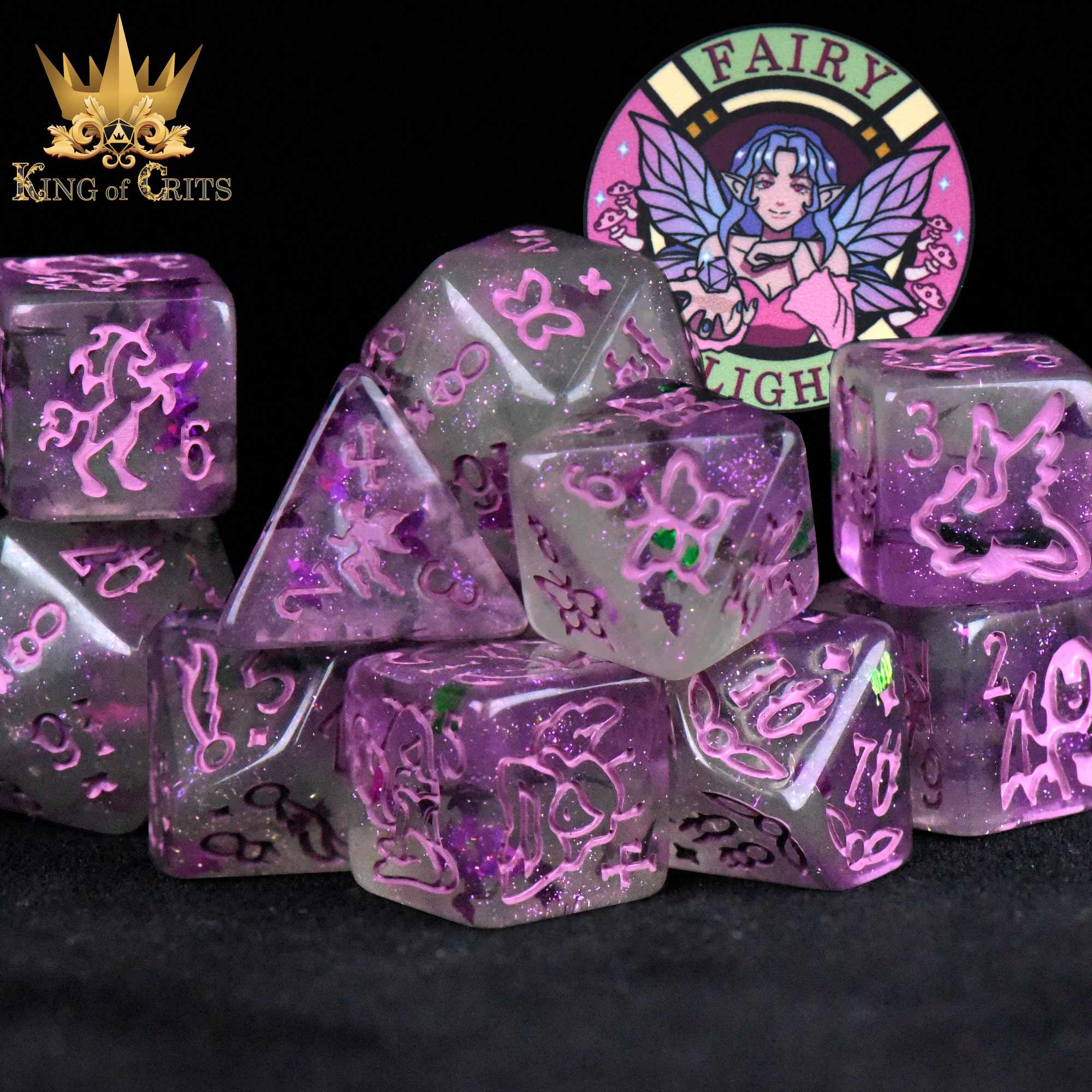 Fairy Flight - 11 Dice Set