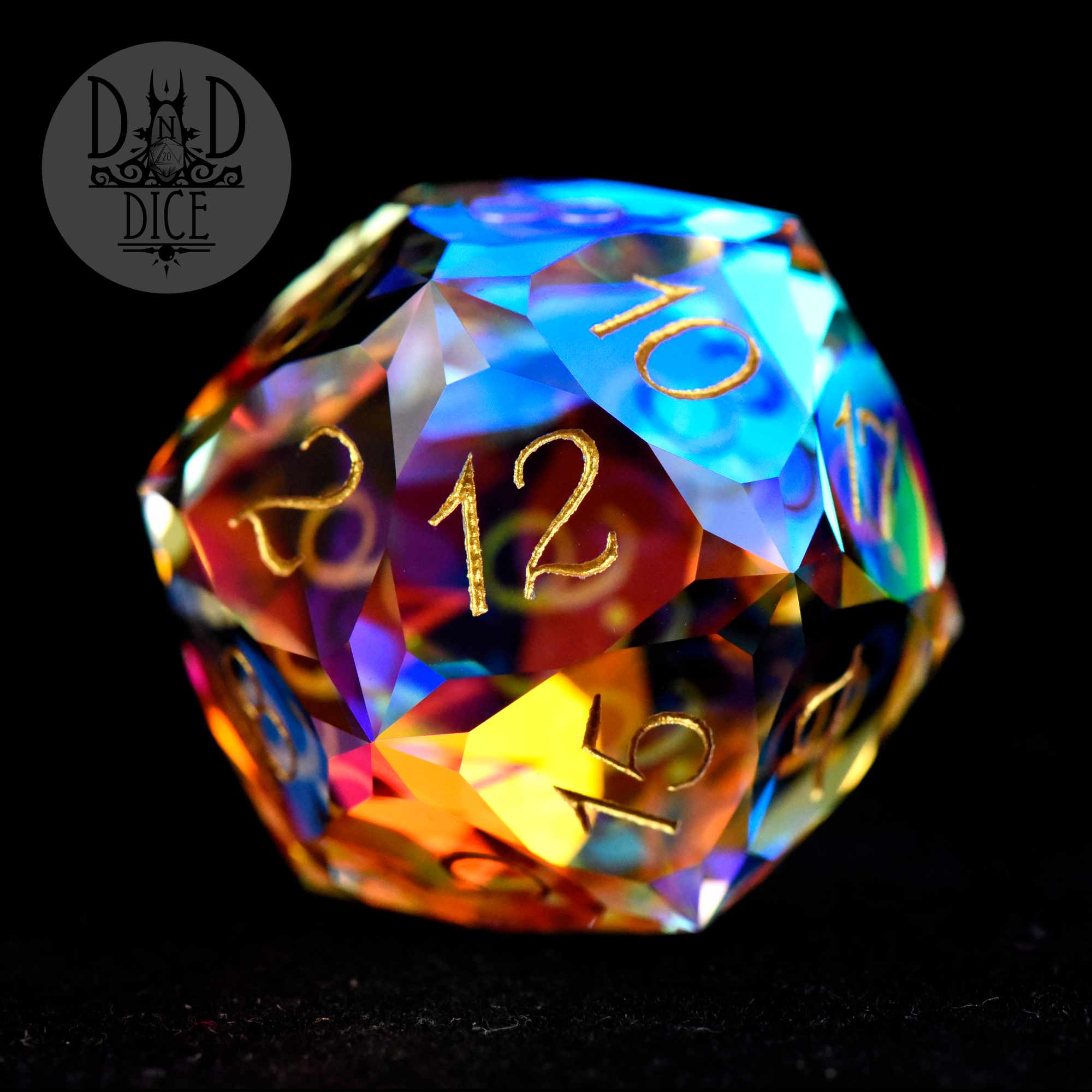 Gem Cut Prism 30mm D20 (Gift Box)