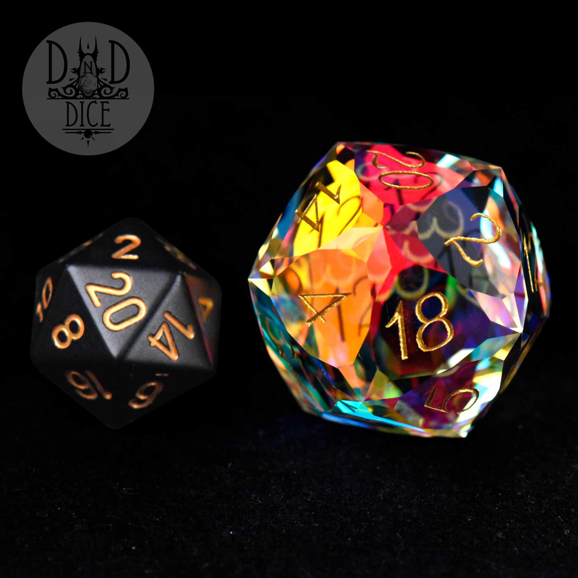 Gem Cut Prism 30mm D20 (Gift Box)
