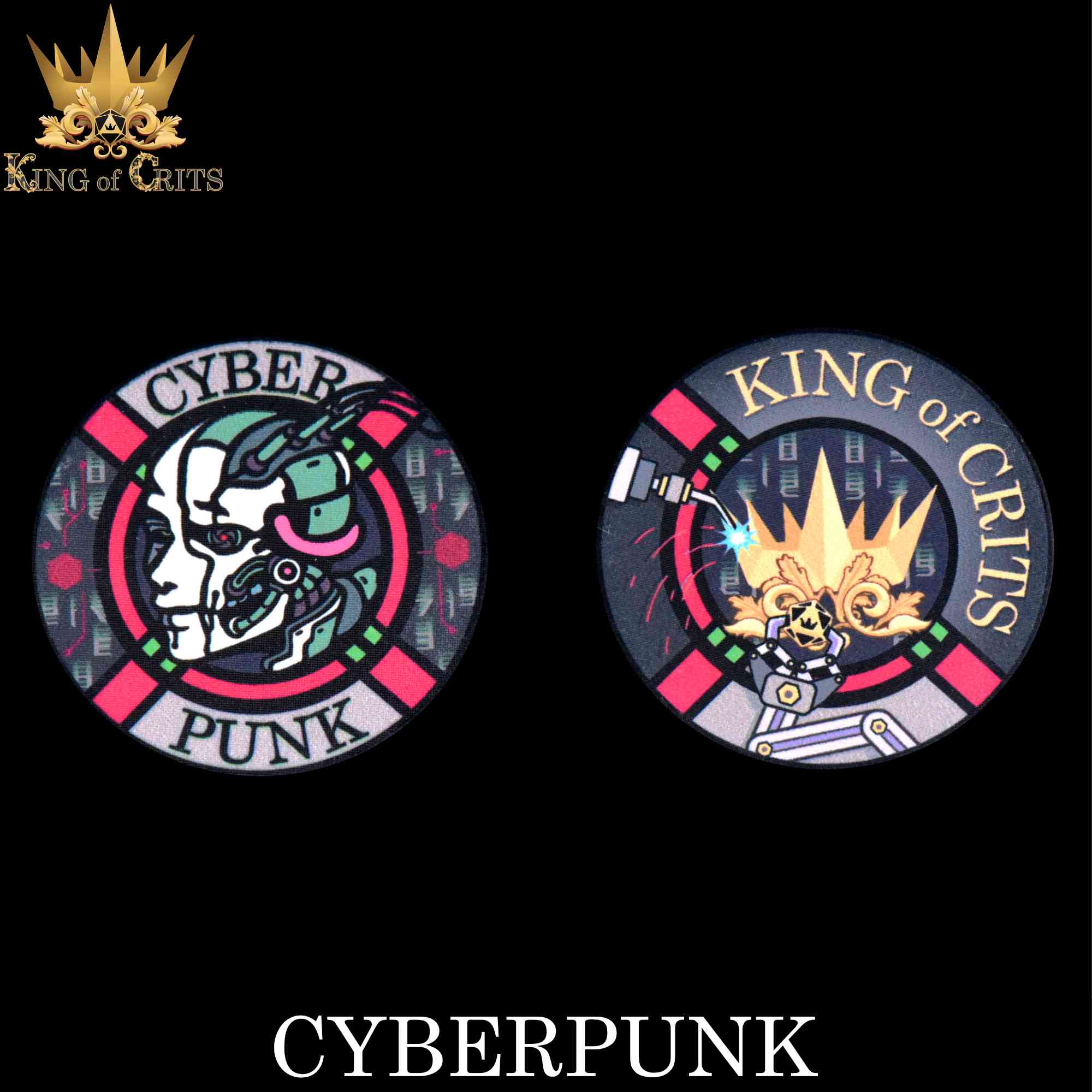 Cyberpunk - 11 Dice Set