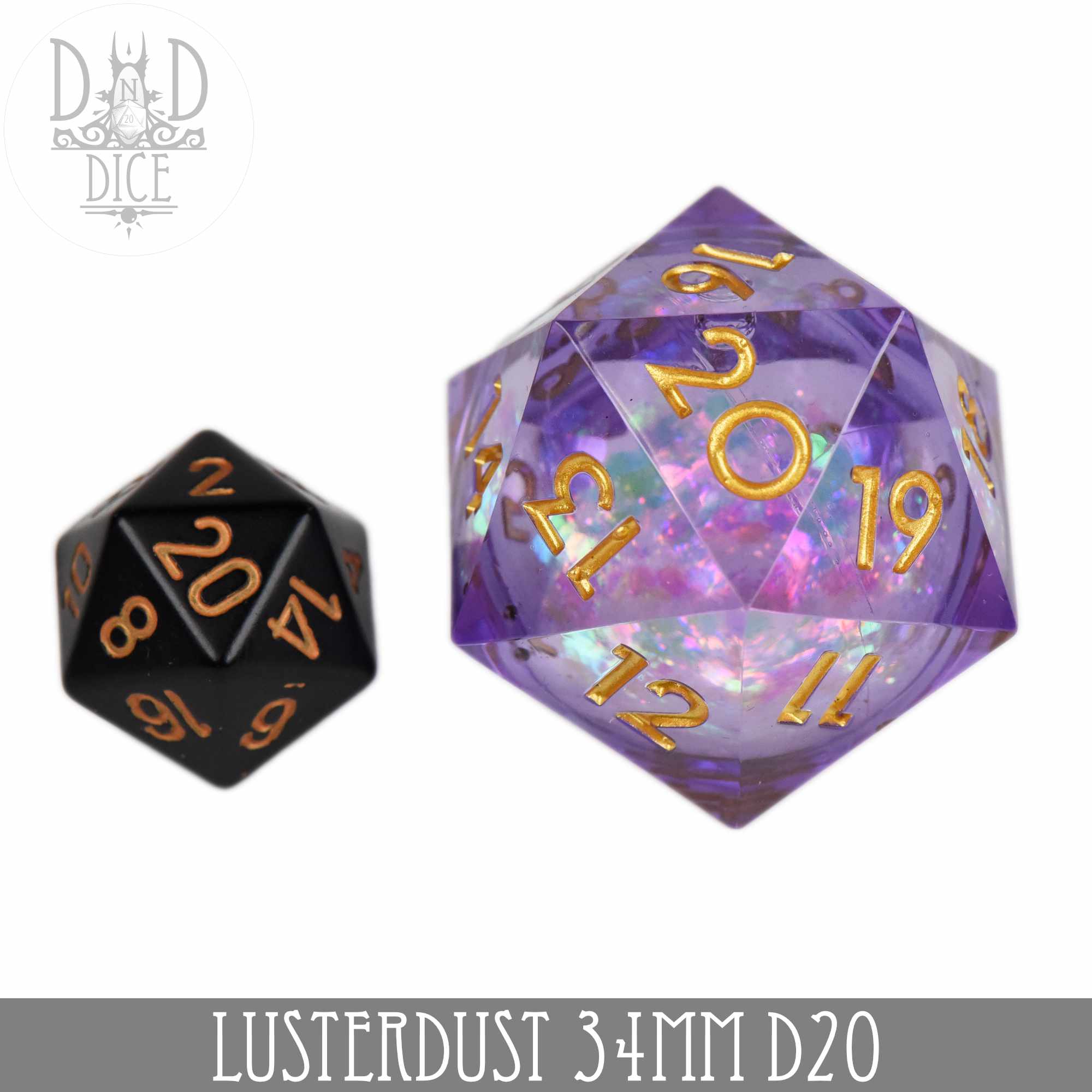 34mm D20 Lusterdust (Liquid Core Countdown)