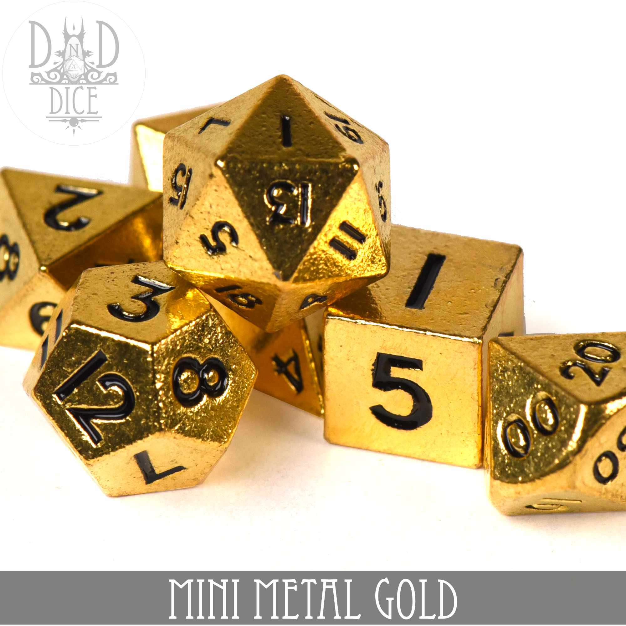 Mini Metal Gold (10mm)