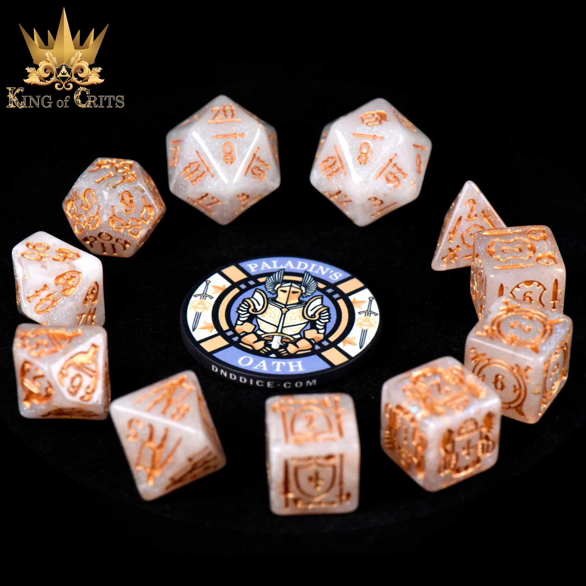 Paladin's Oath - 11 Dice Set