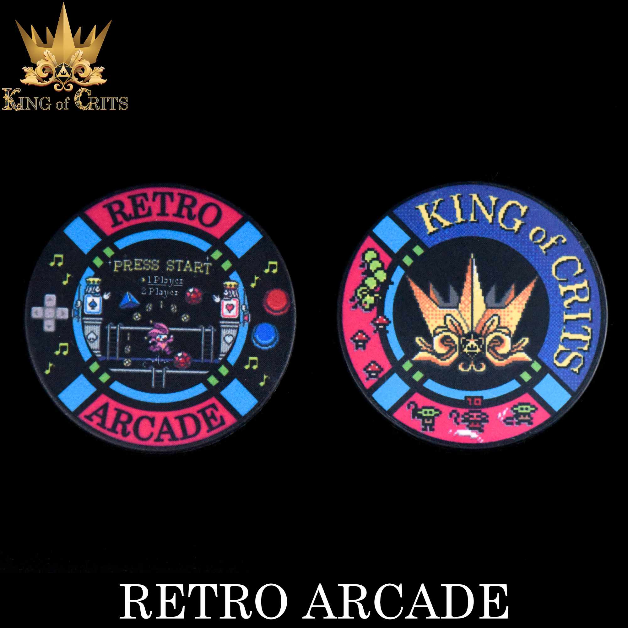 Retro Arcade - 11 Dice Set