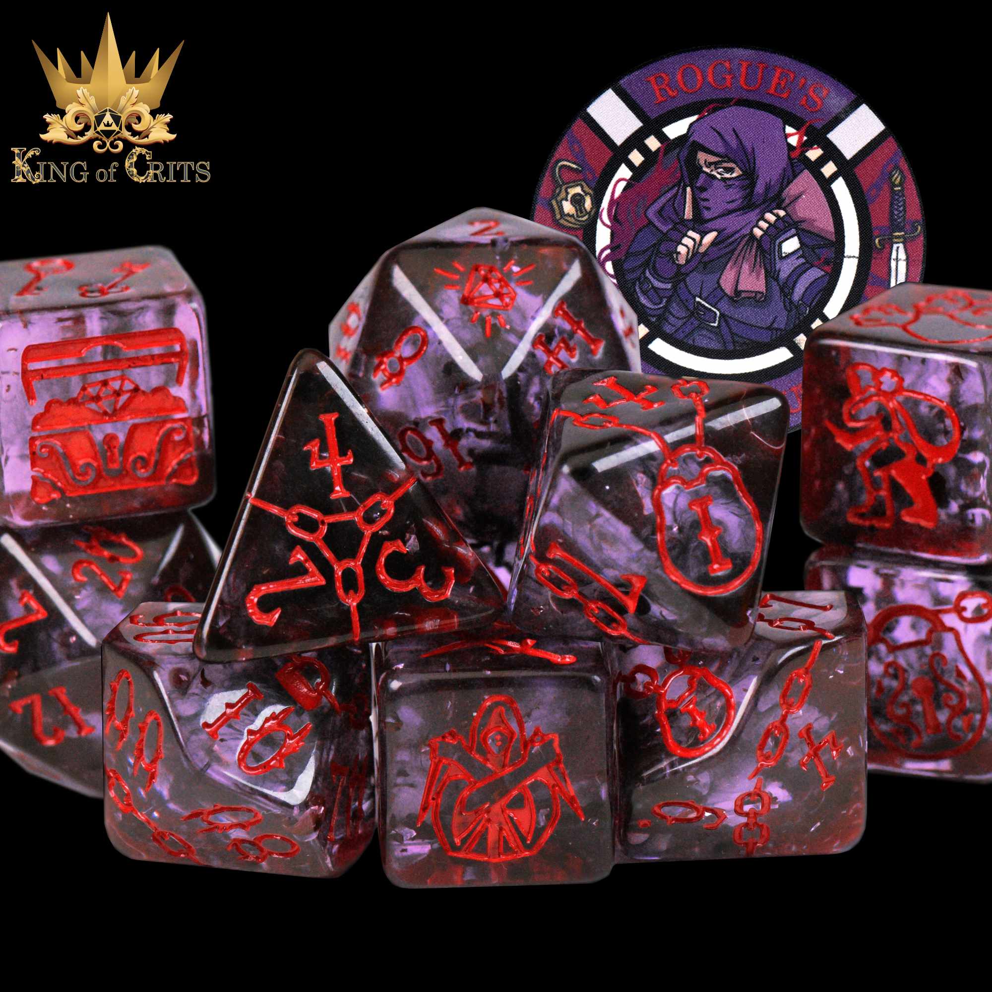 Rogue's Rendezvous - 11 Dice Set