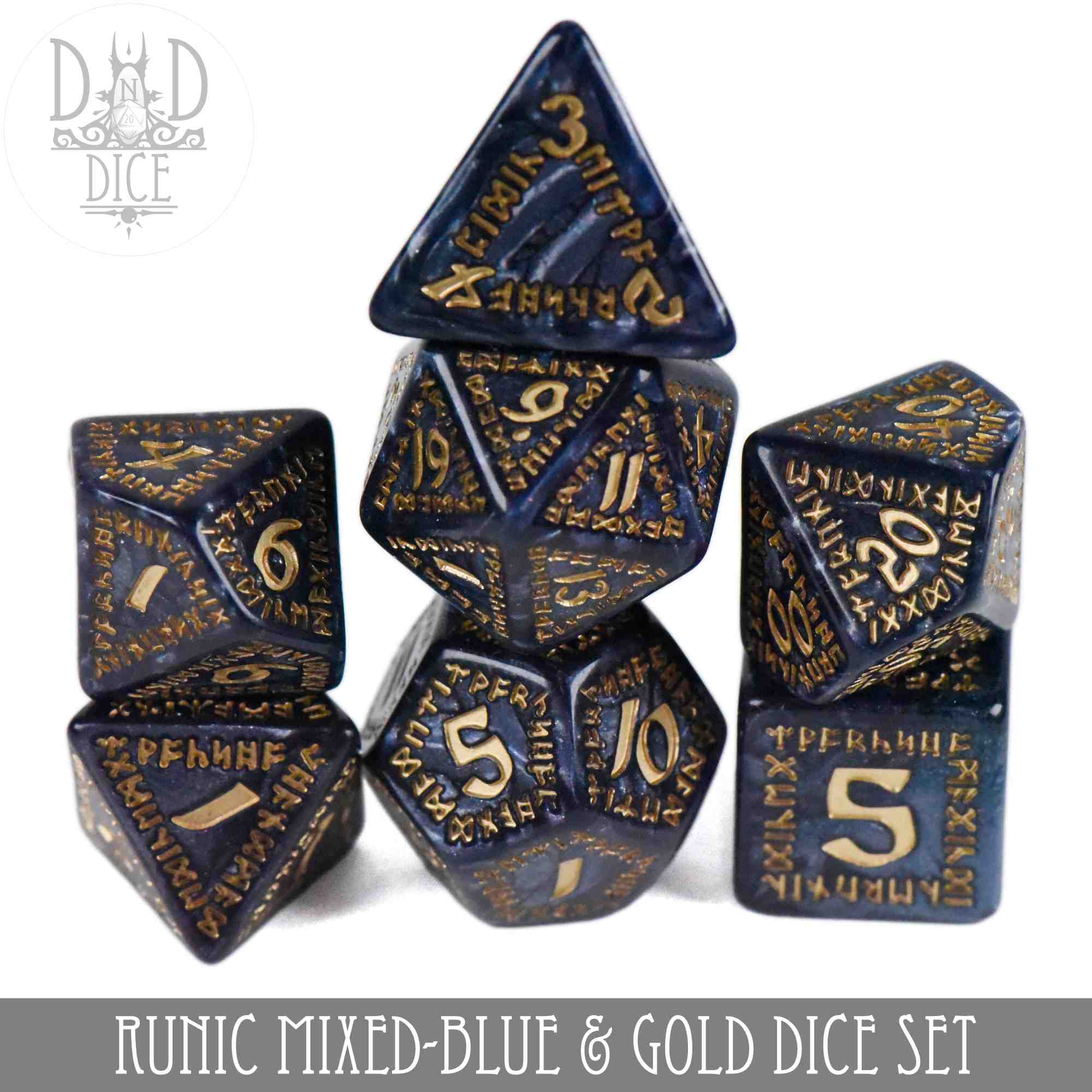 Runic Mixed-Blue & Gold