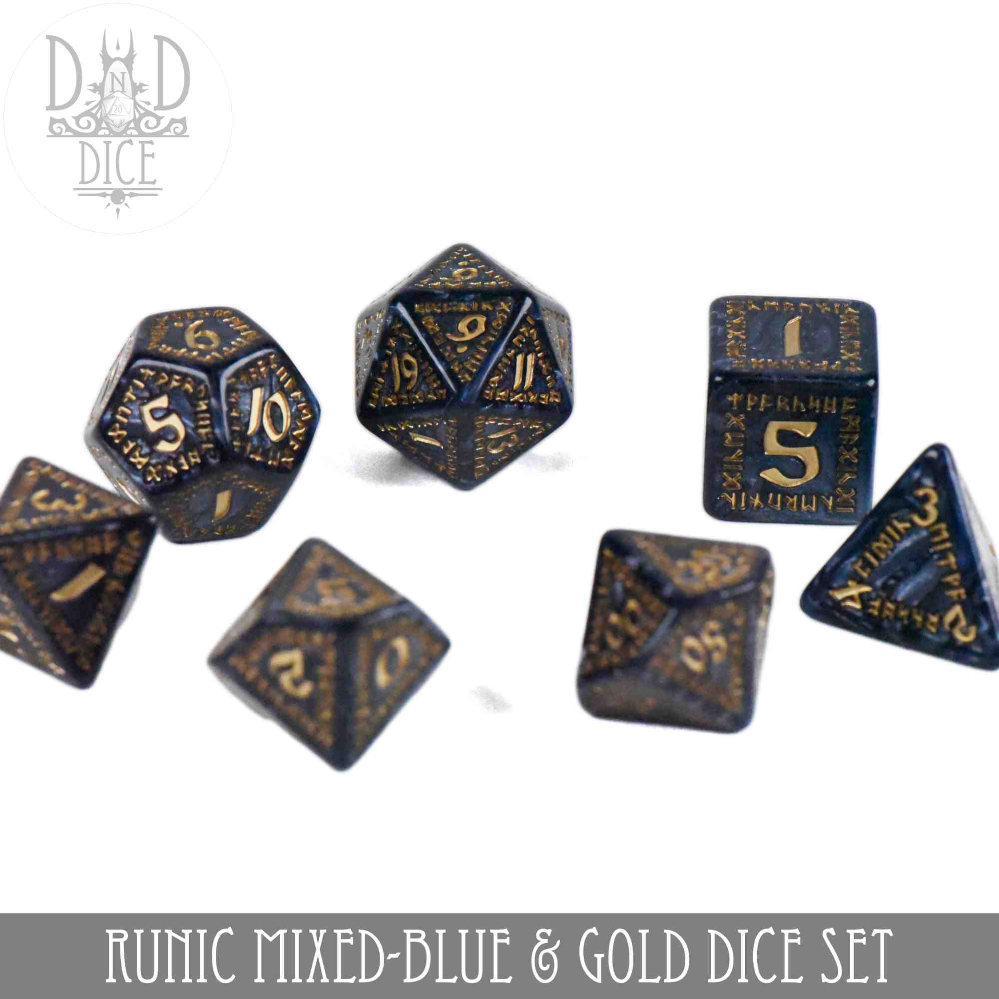 Runic Mixed-Blue & Gold