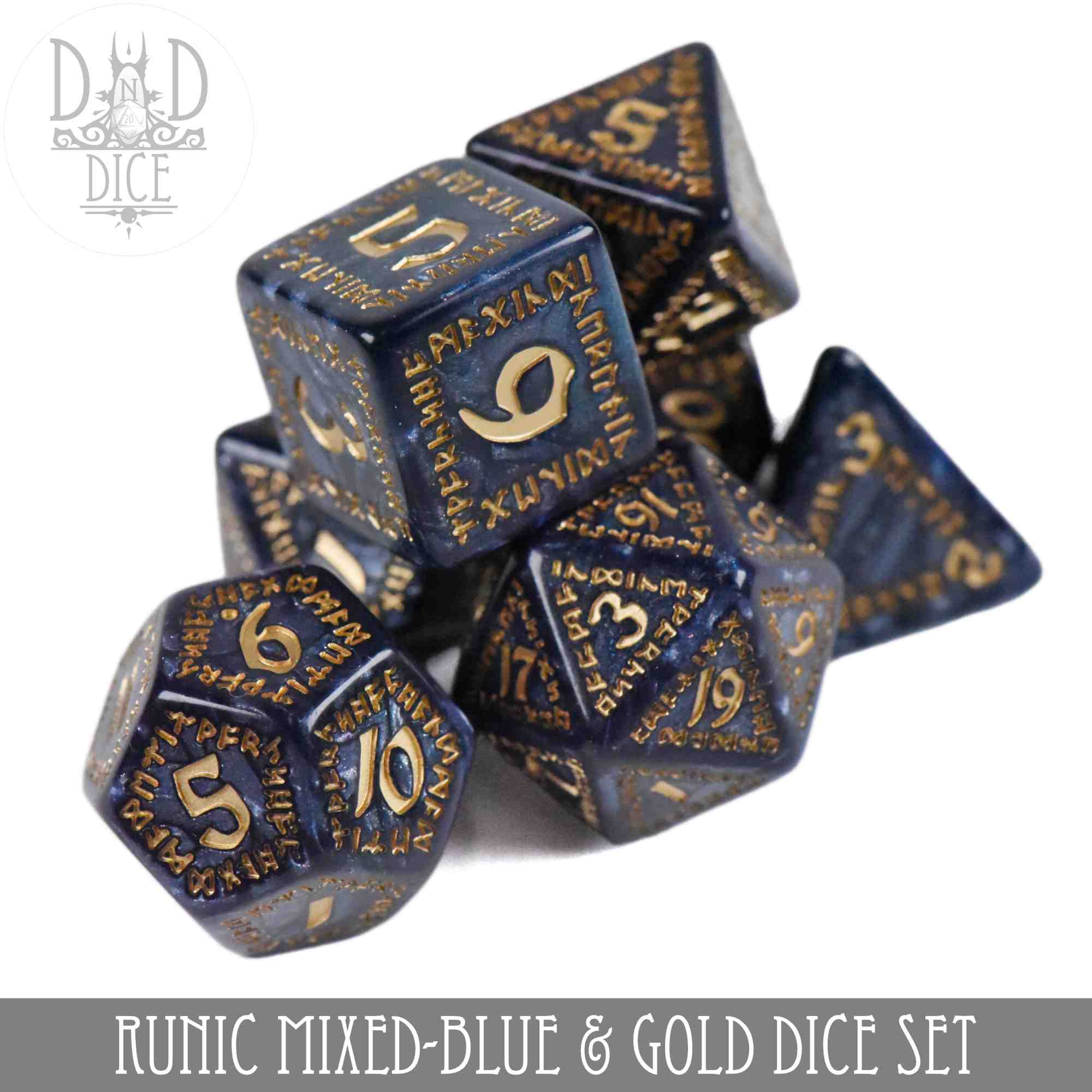 Runic Mixed-Blue & Gold