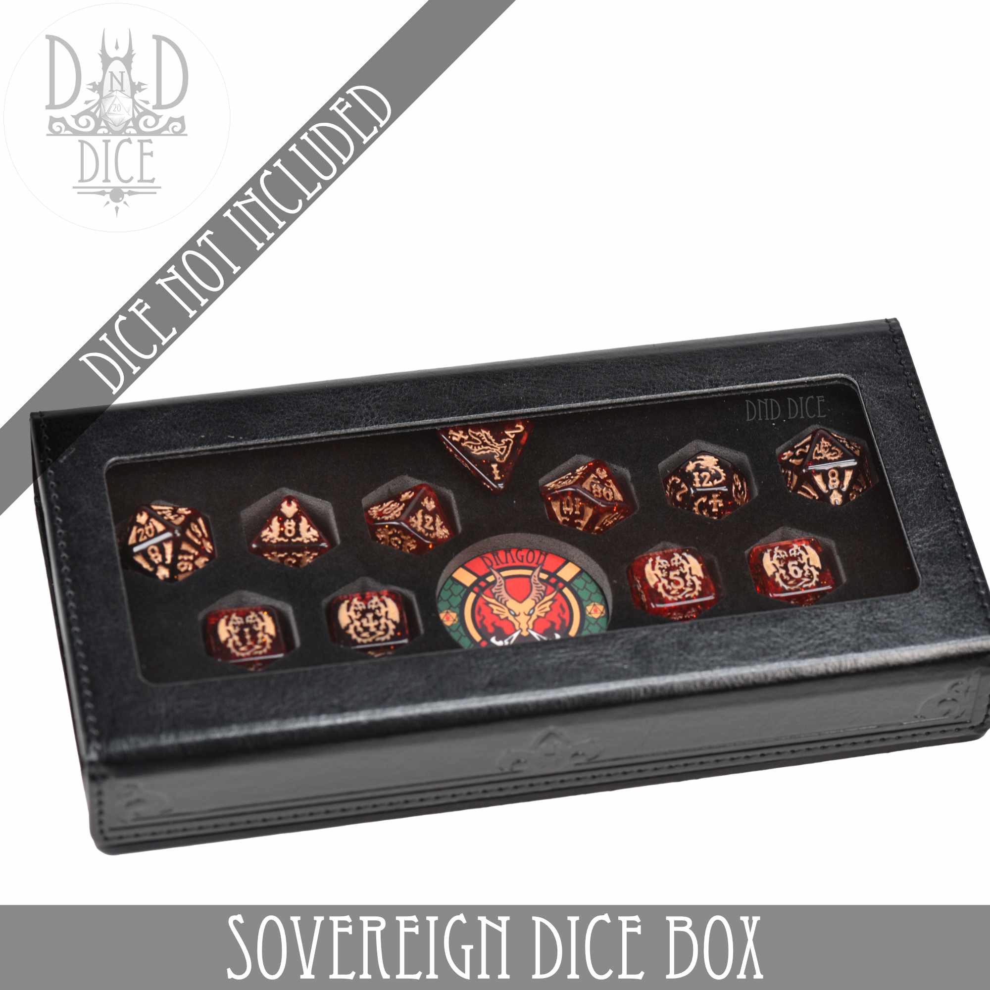 Sovereign Gift Box Packaging - 11 Dice Set