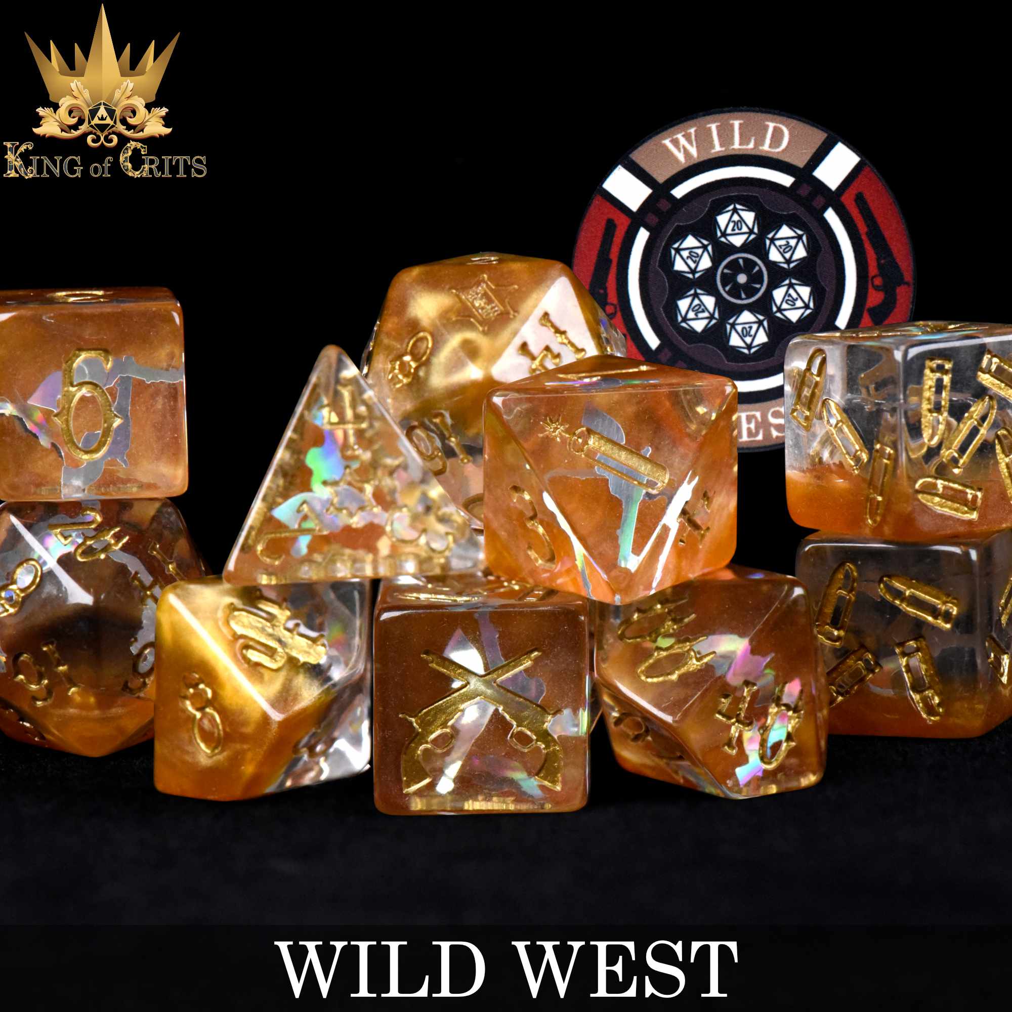 Wild West - 11 Dice Set
