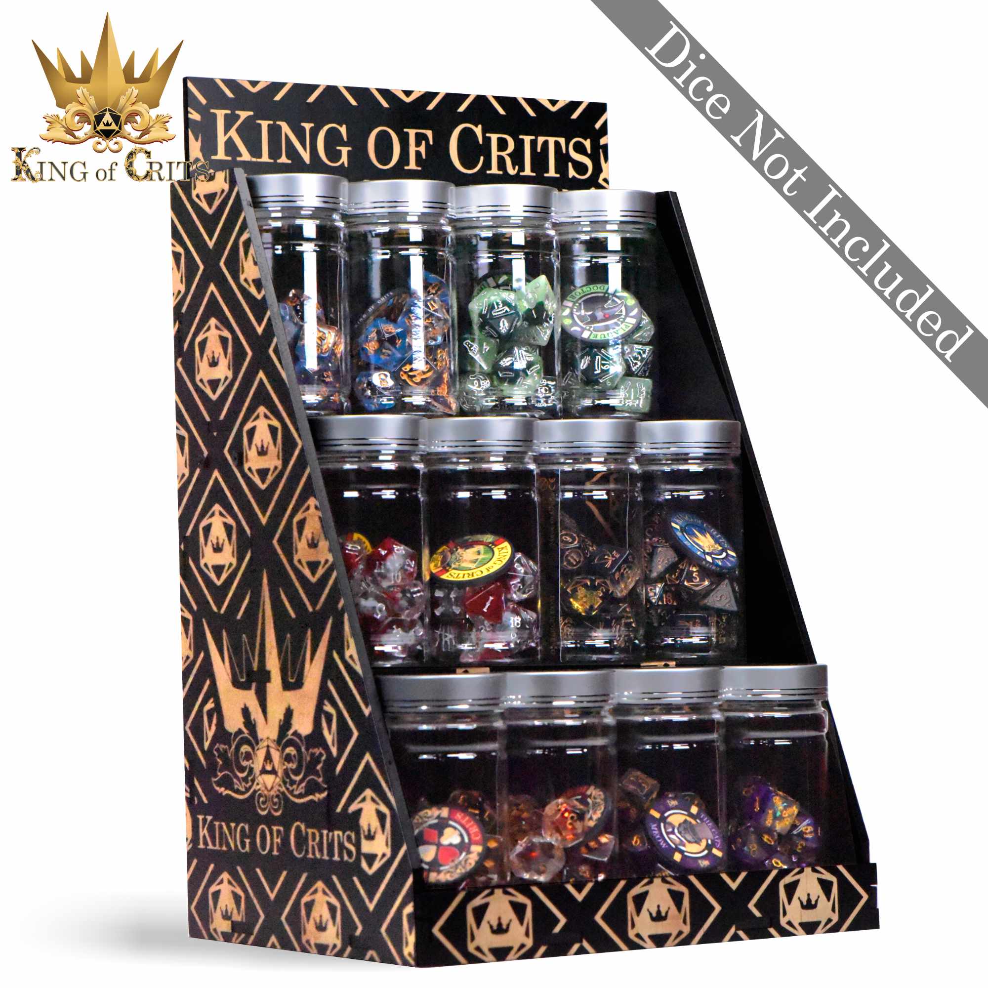 King of Crits Display Riser (Wood)