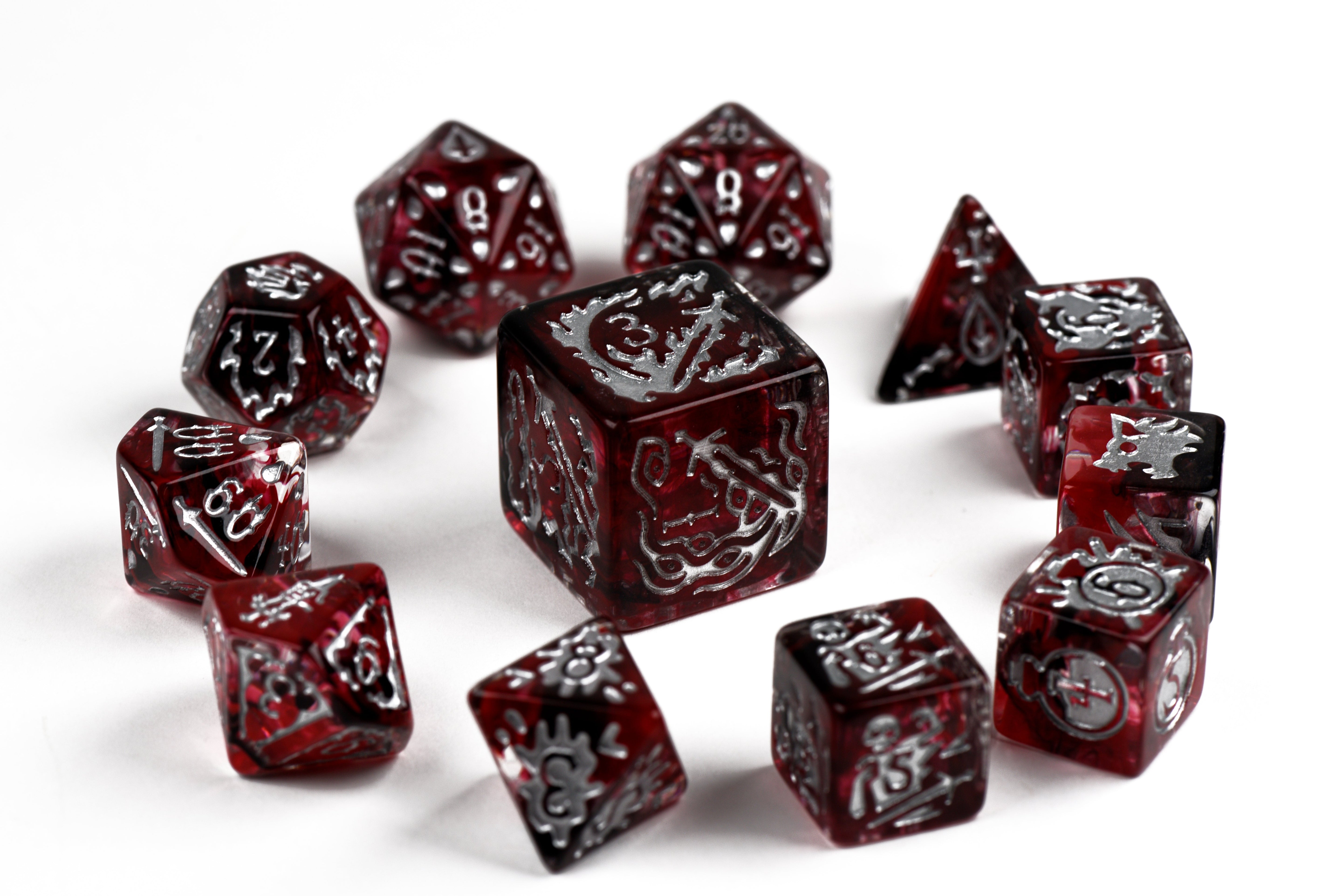 Blood Hunter - 12 Dice Set