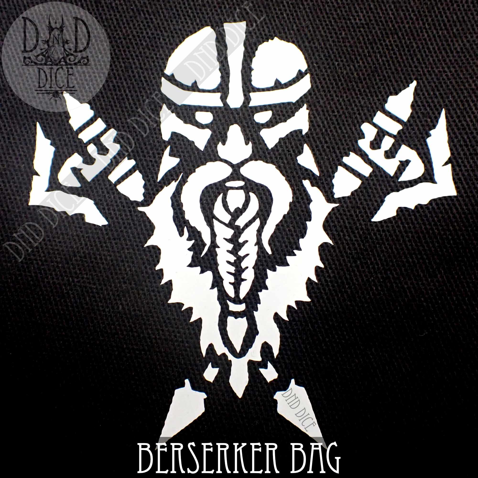 Dwarven Black & White Bag
