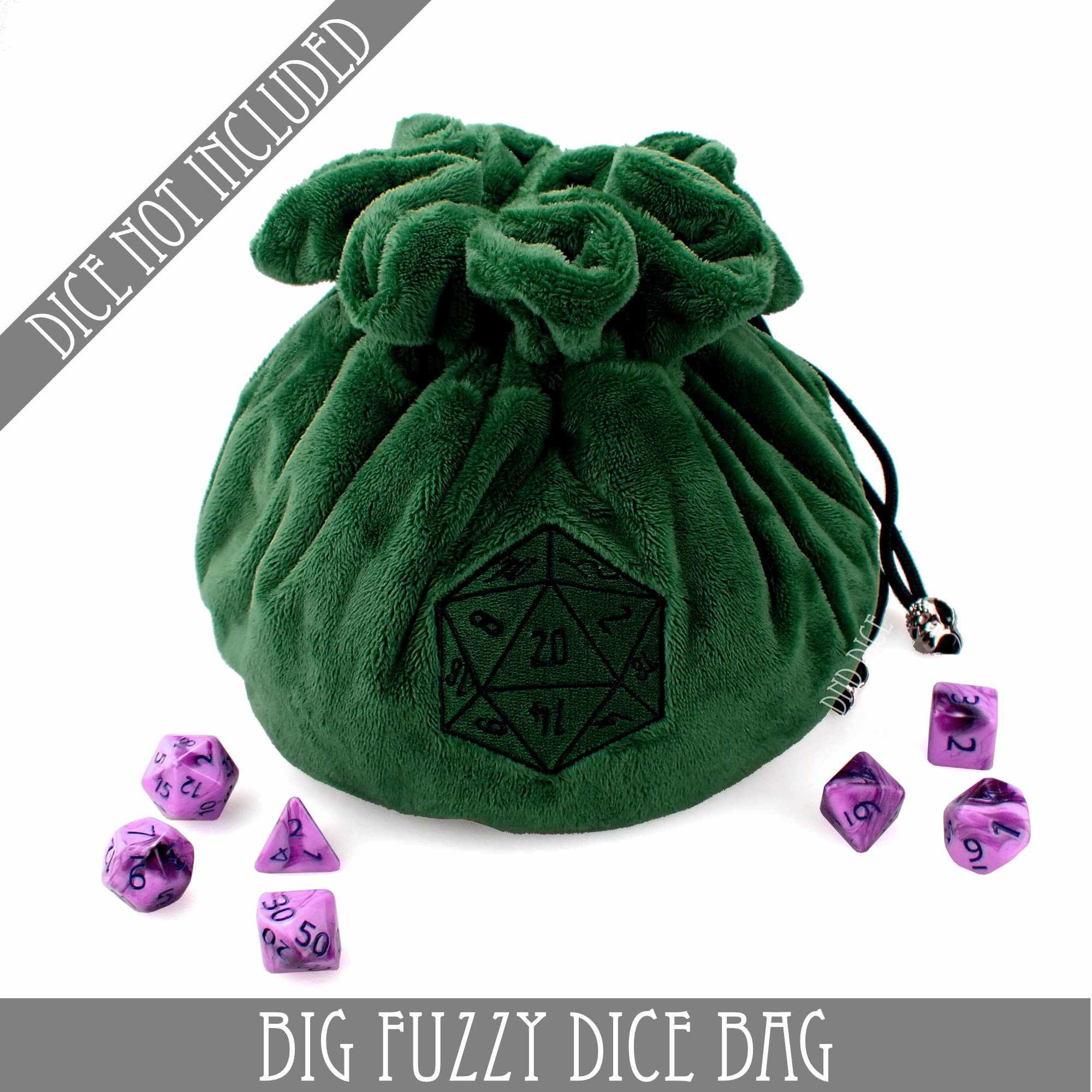 Big Fuzzy Dice Bag - 6 Colors