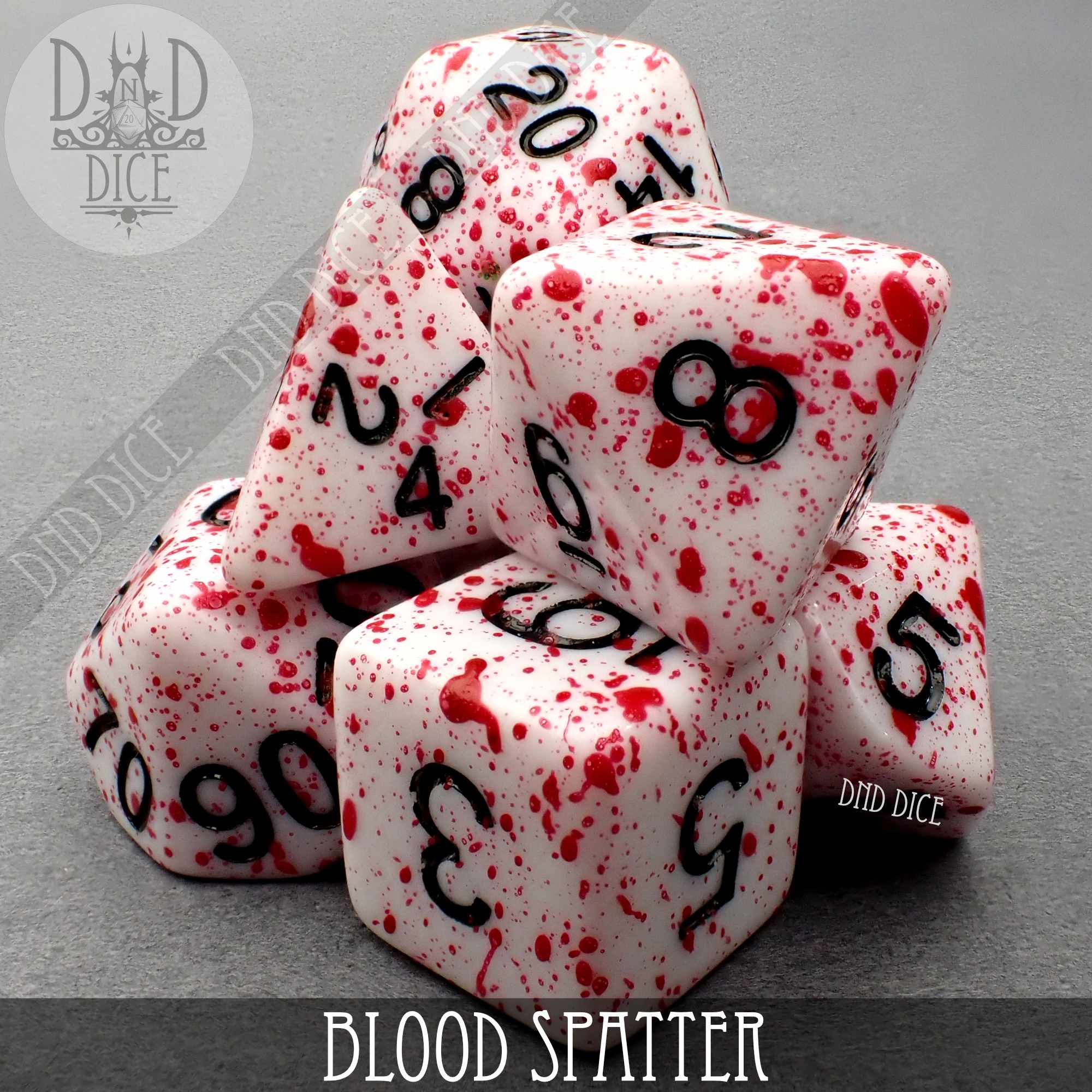 Blood Spatter (Hand-Painted)