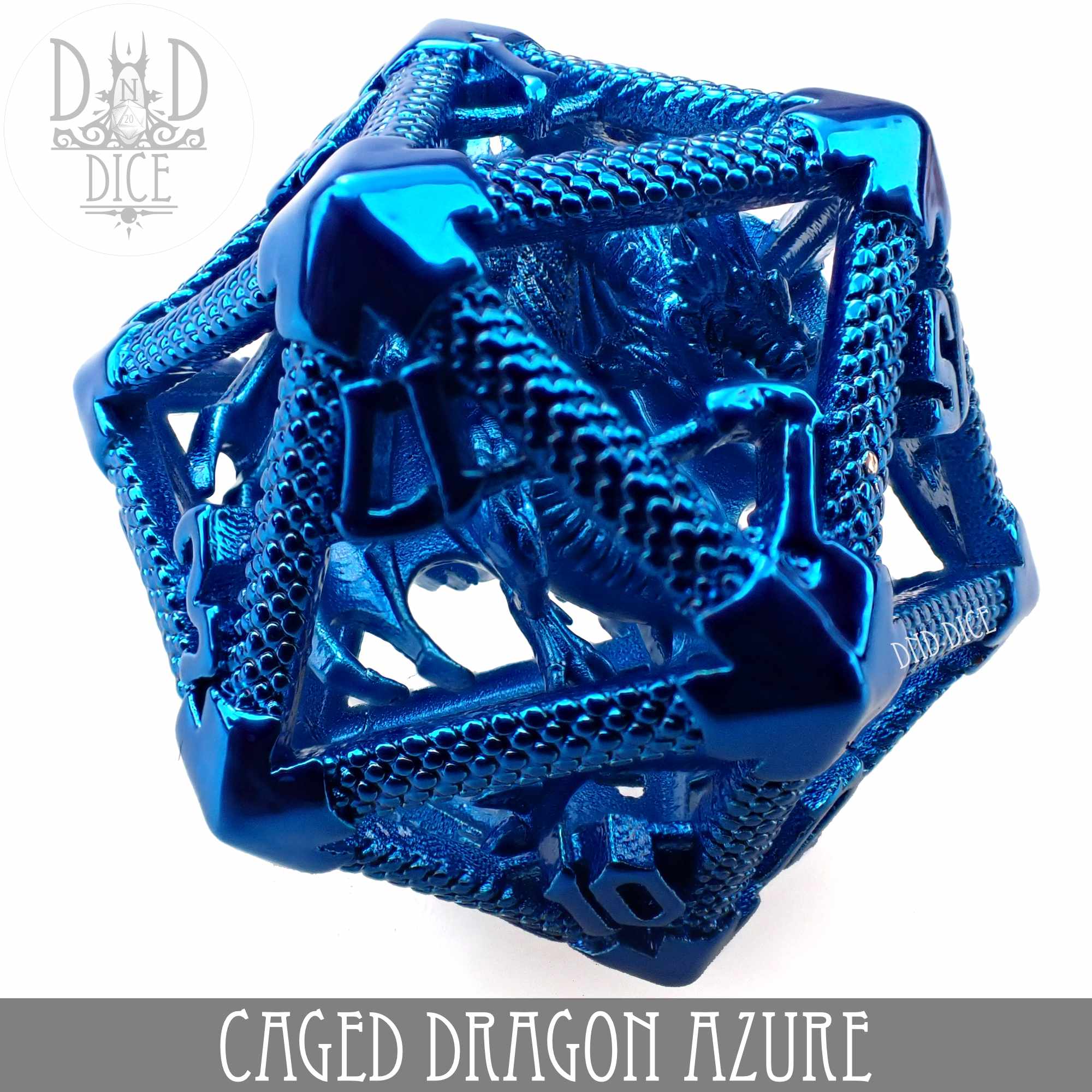 Caged Dragon D20 - 6 Colors