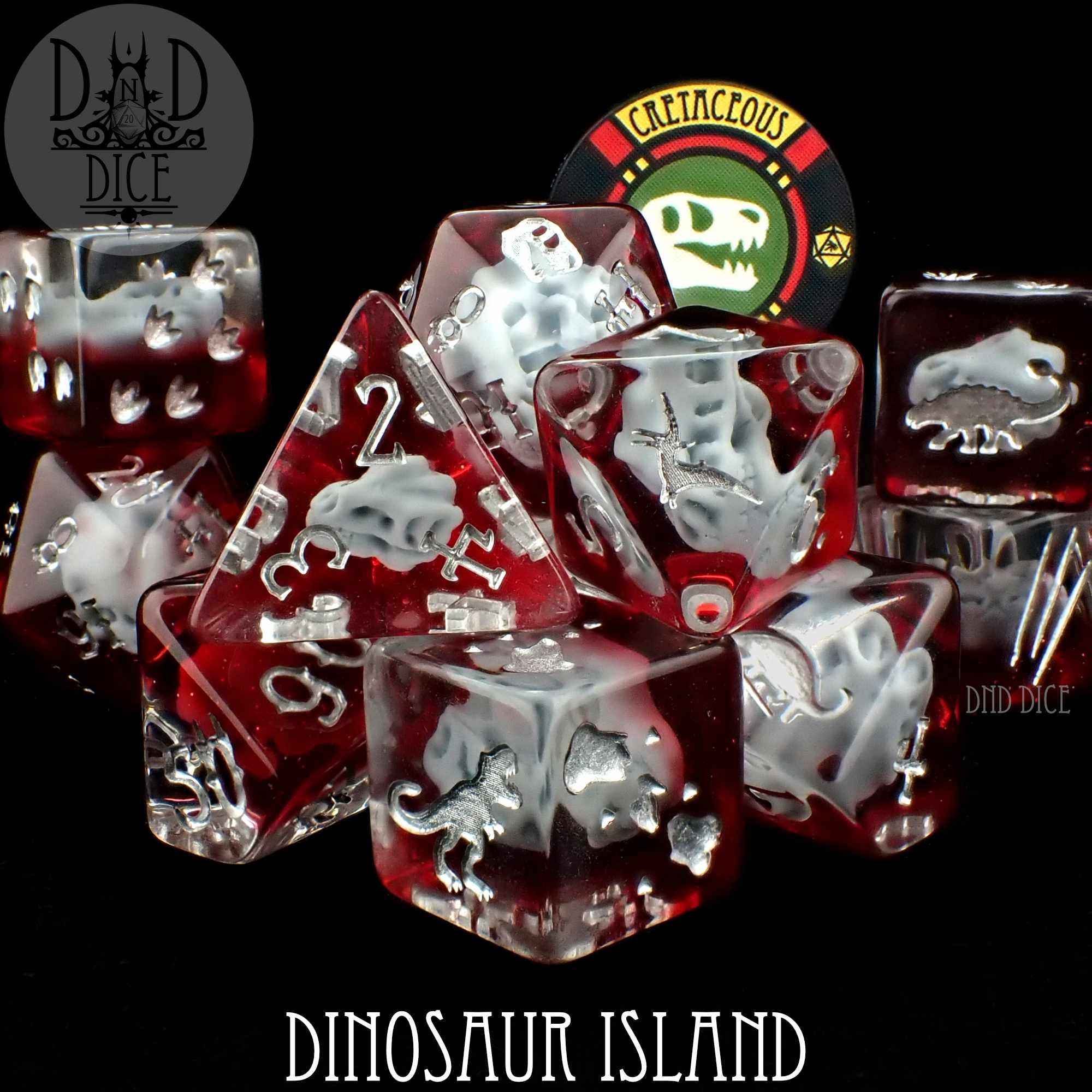 Dinosaur Island - 11 Dice Set