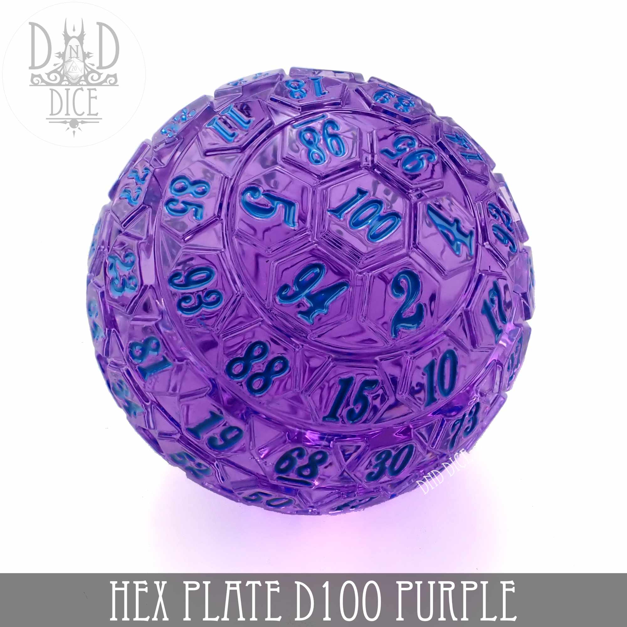 45mm Hex Plate D100 (Purple)