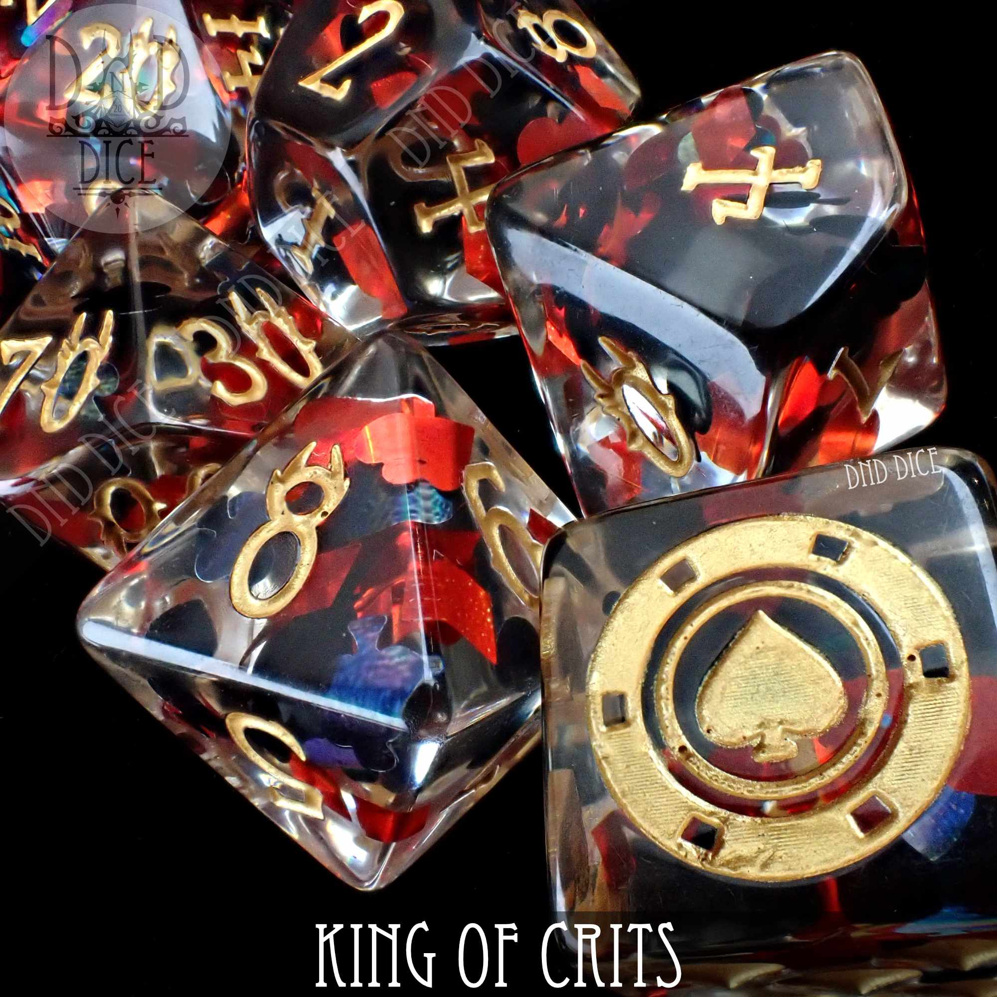 King of Crits - 11 Dice Set