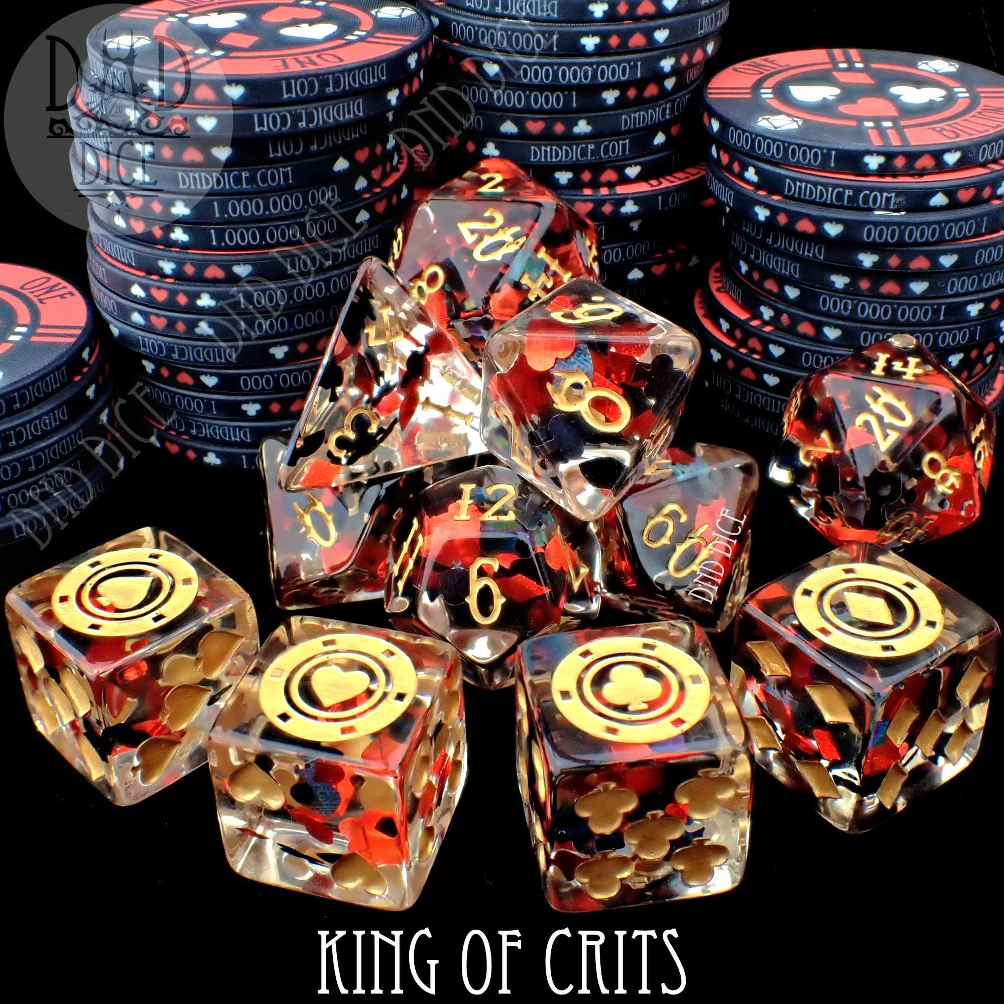 King of Crits - 11 Dice Set