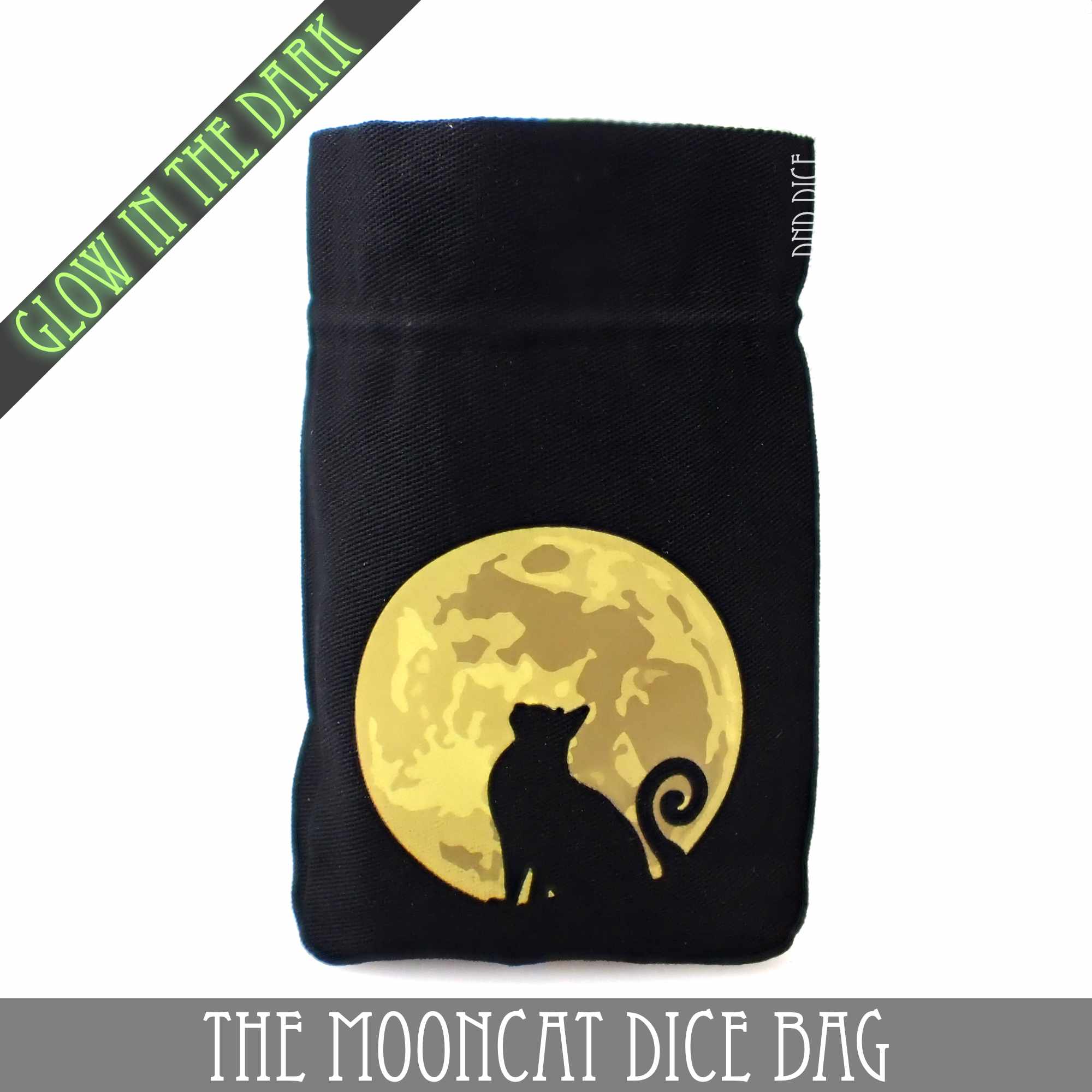 The Mooncat Glow in the Dark Bag