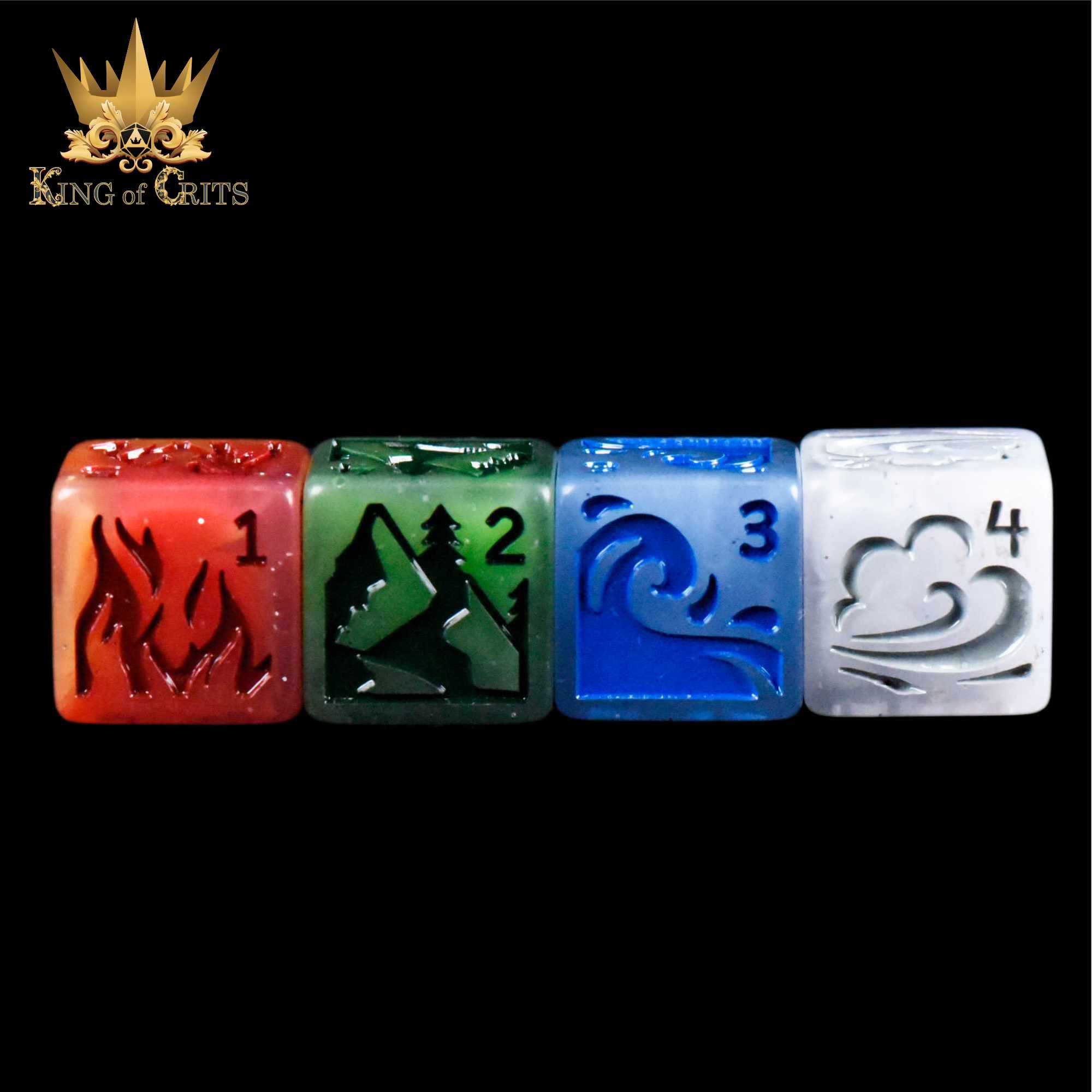 Forces of Nature 4D6 Set