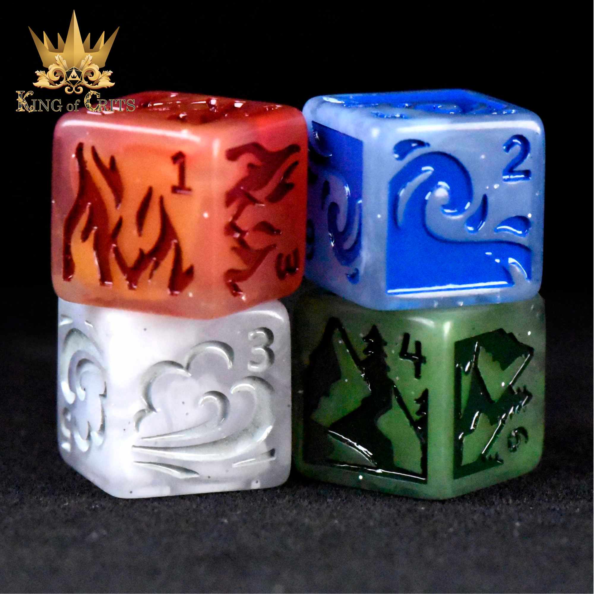 Forces of Nature 4D6 Set